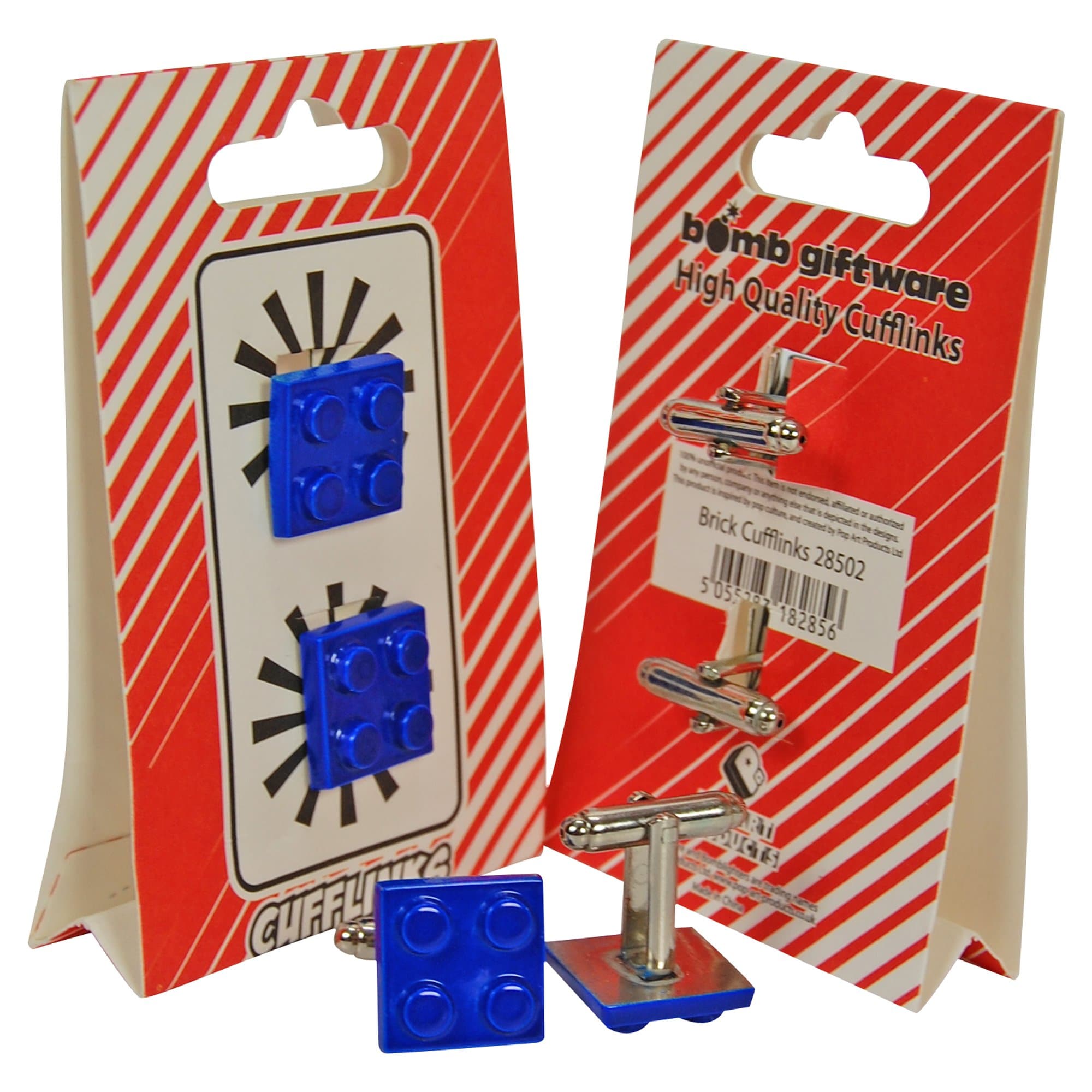 Lego Inspired "Blue Brick" Cufflinks