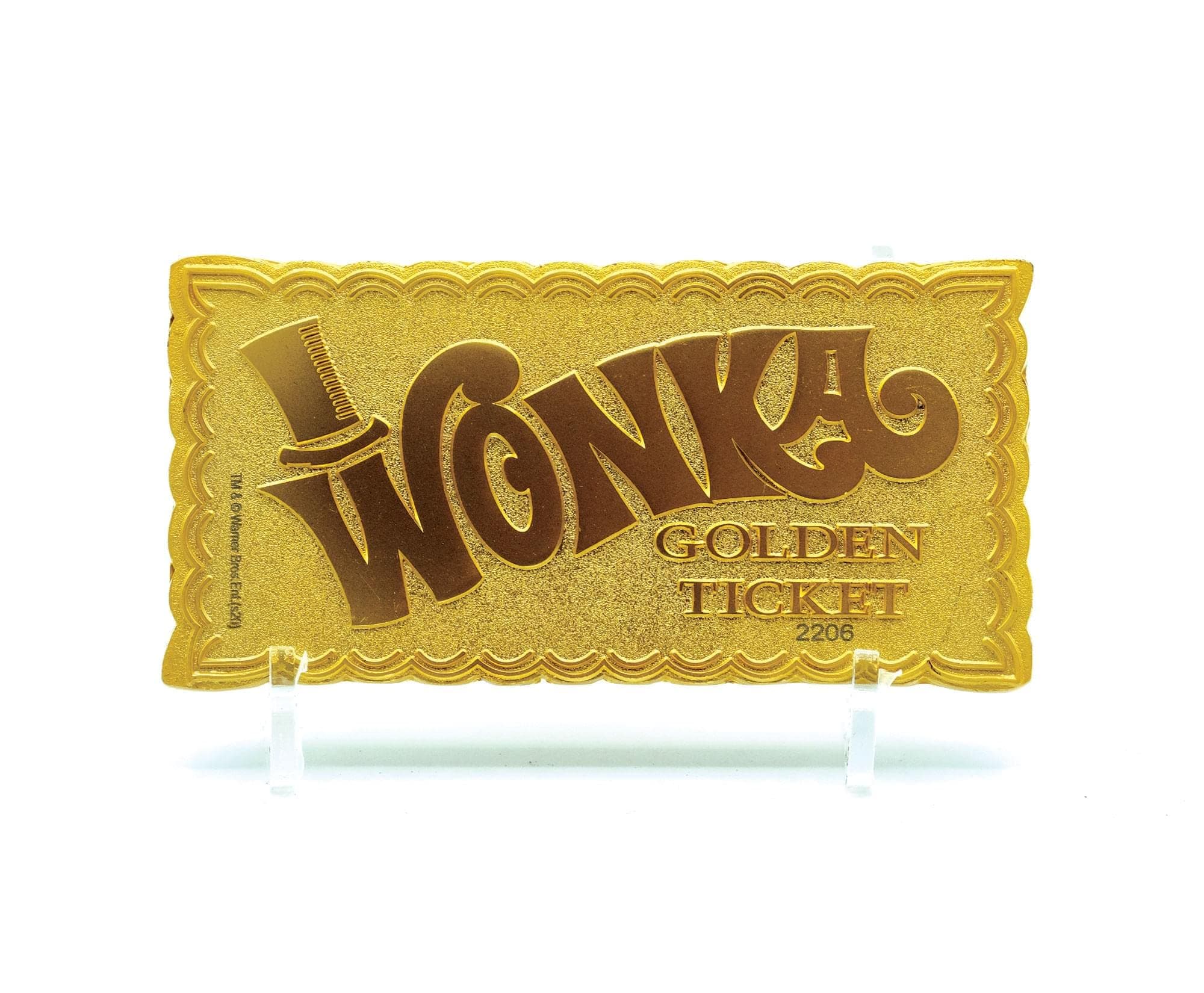 Willy Wonka - Limited Edition Golden Ticket