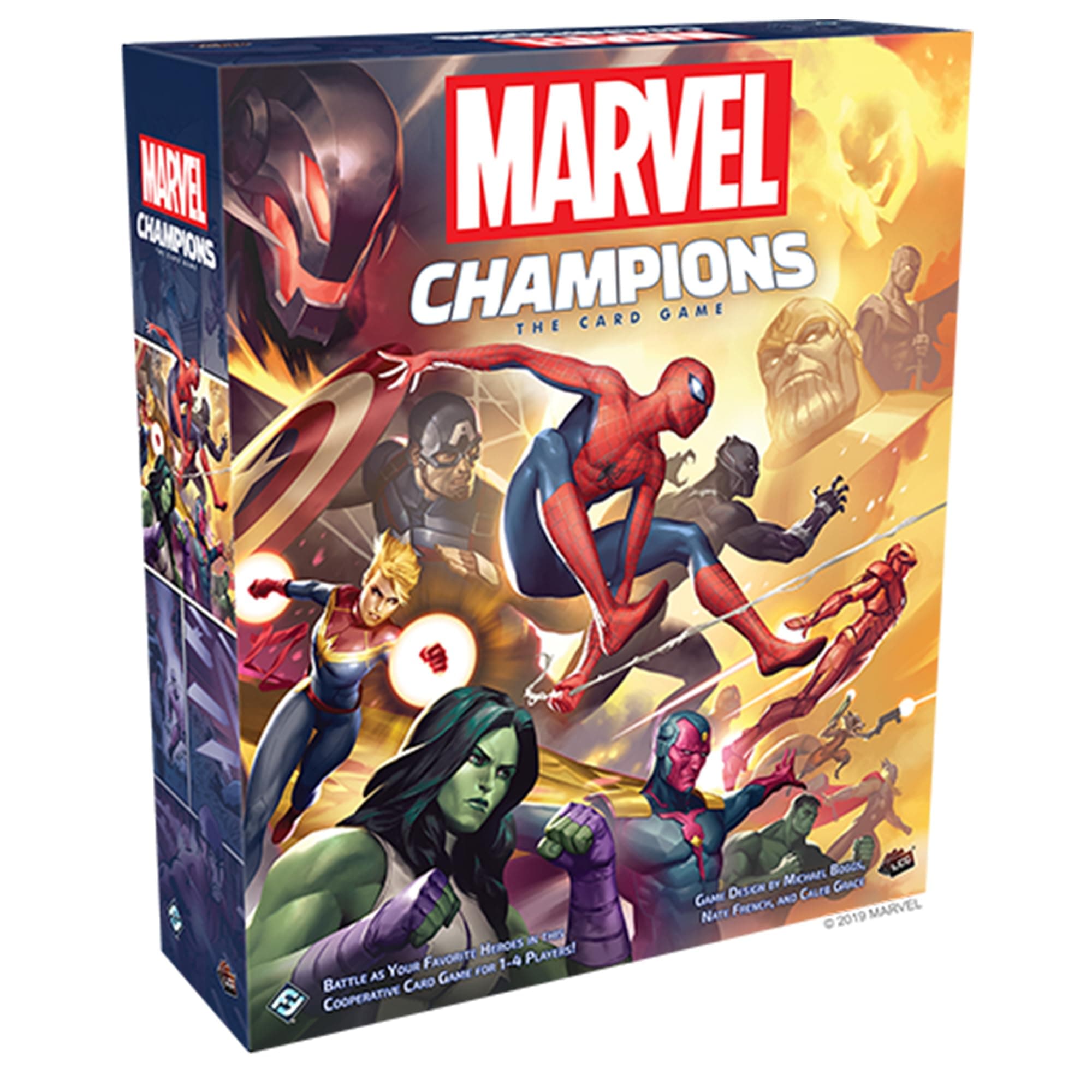 Marvel Champions The Card Game (Core Set) - Cooperative Superhero Strategy Game for Kids and Adults, Ages 14+, 1-4 Players, 45-90 Minute Playtime