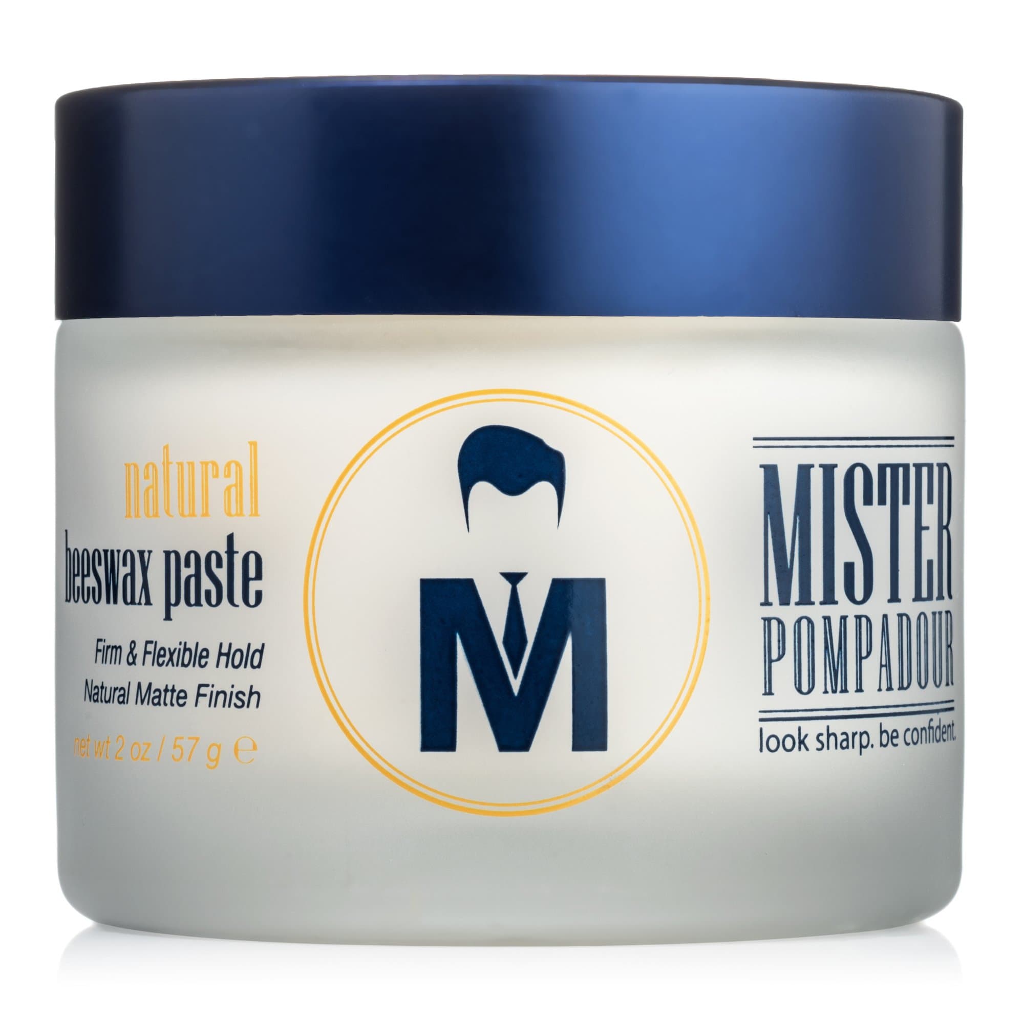 Natural Beeswax Hair Styling Paste for Men (2oz)