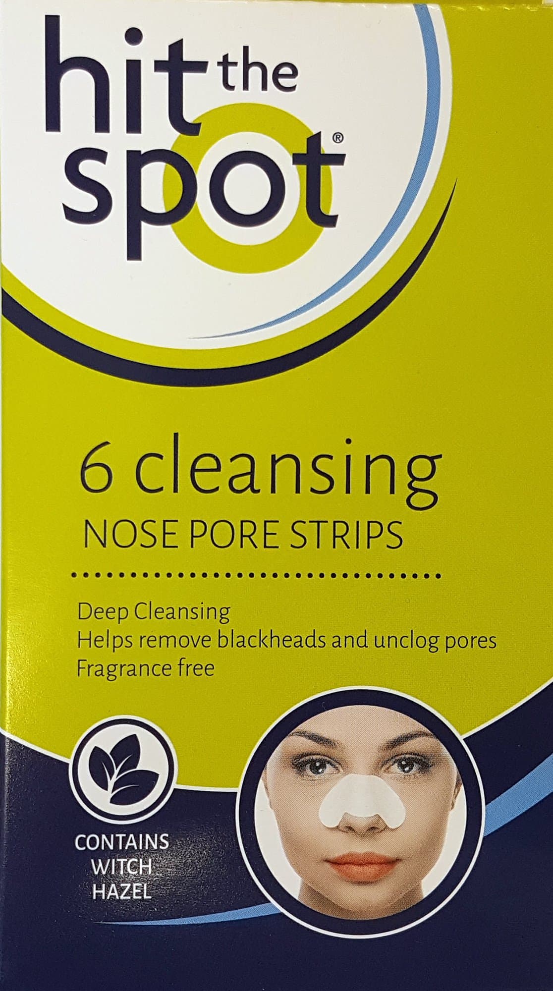 Hit The Spot Deep Cleansing Nose Pore Strips - Pack of 6