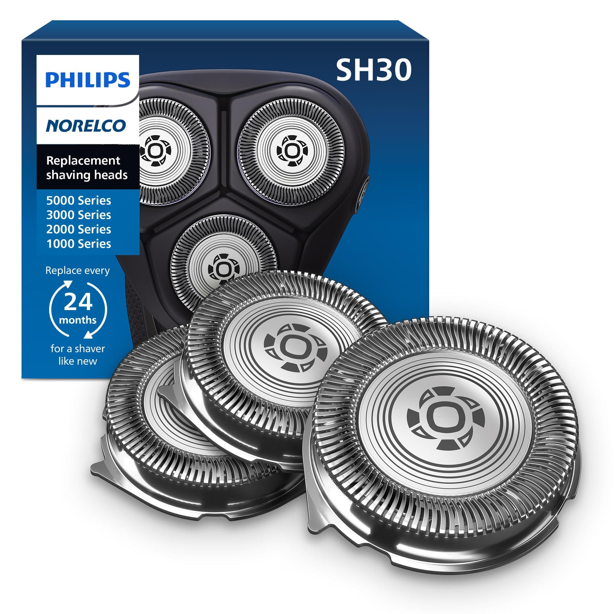Philips Norelco Replacement Head for Series 3000, 2000, 1000 and S738 Click & Style