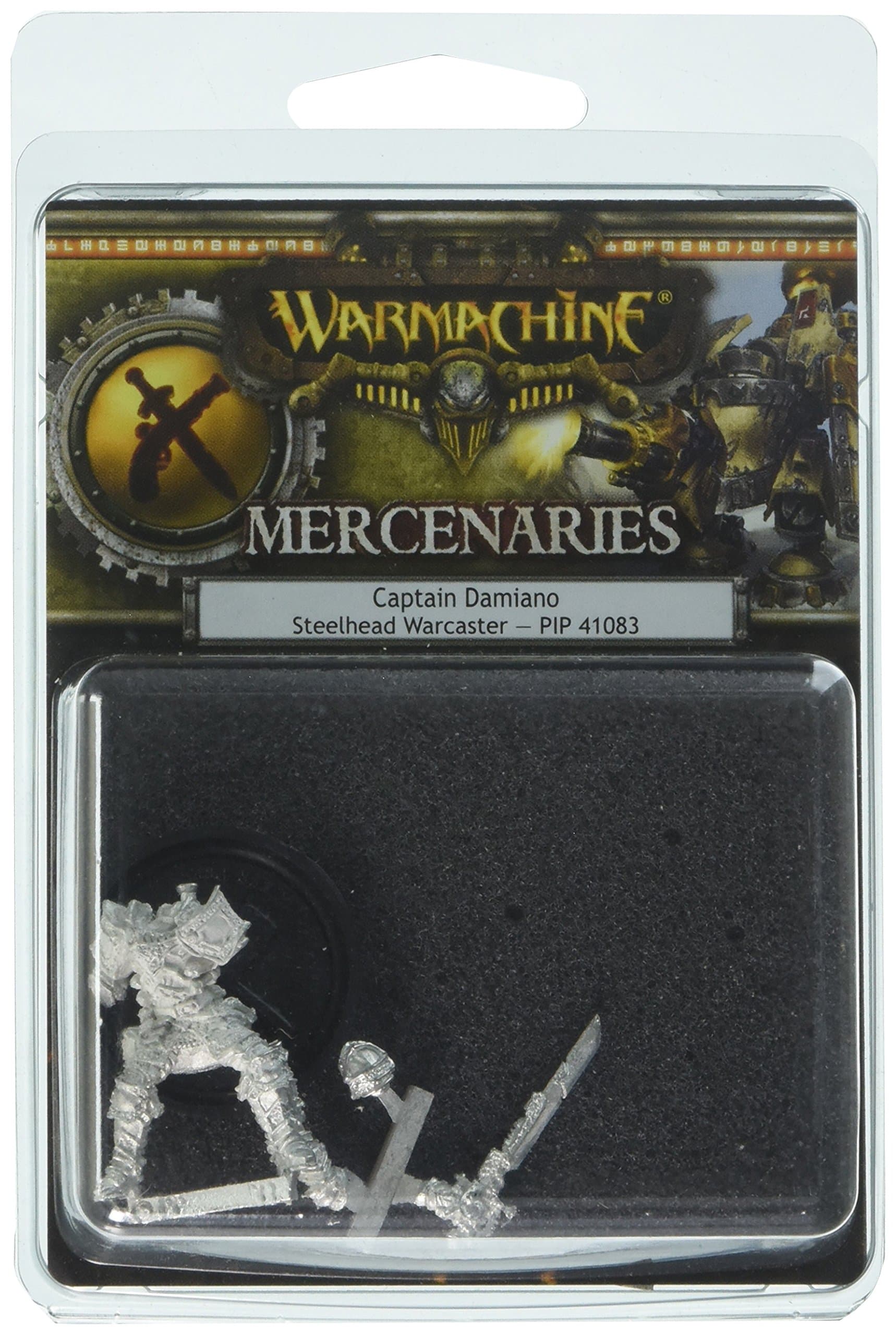 Privateer Press Mercenaries - Captain Damiano Model Kit