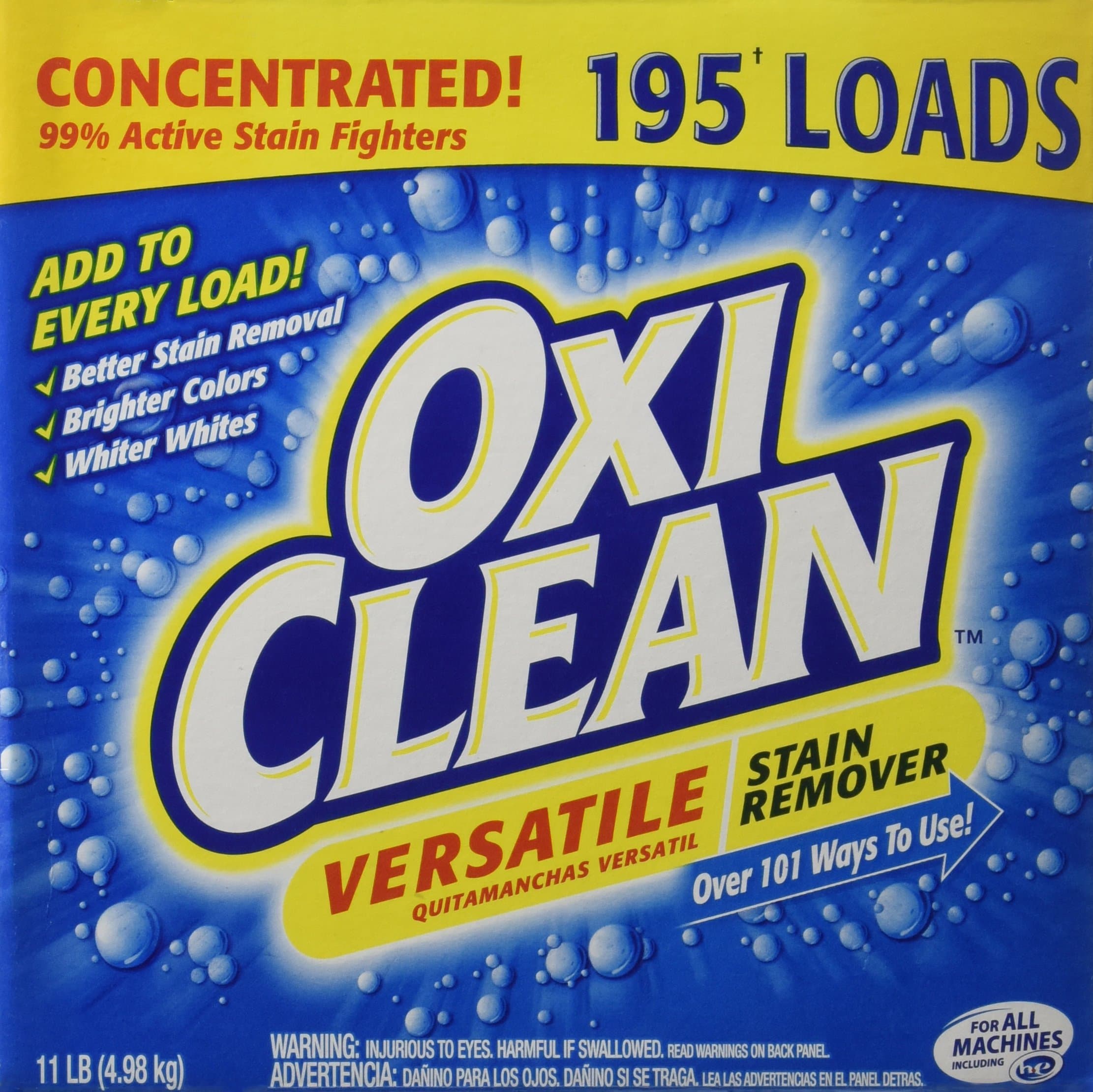 OxiClean Versatile Stain Remover - 195 Loads - 11 lbs.