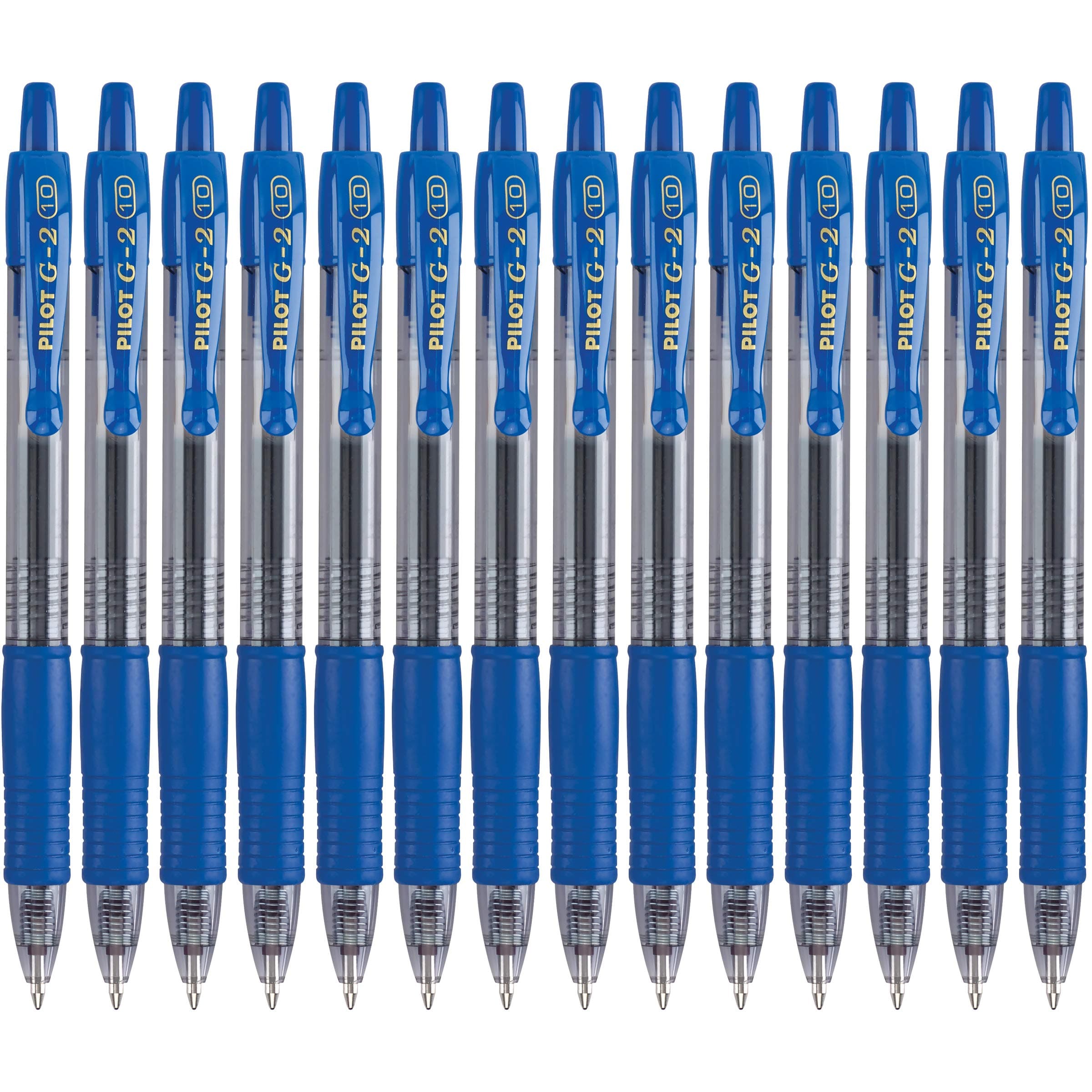 G2 Premium Gel Roller Pens, Bold Point 1 mm, Pack of 14, Blue