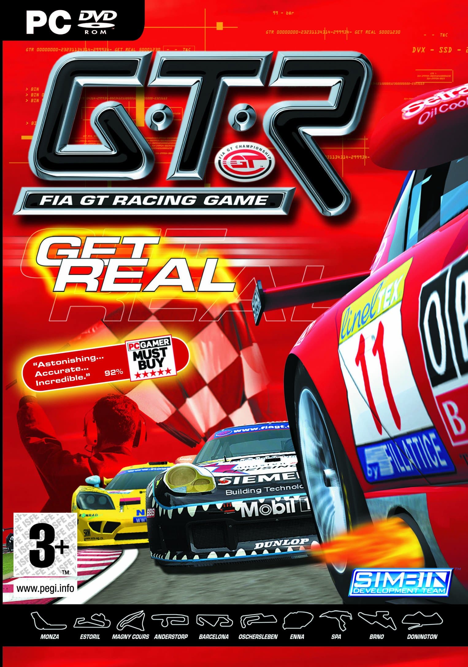 Gtr Fia GT Racing Game (PC) CD