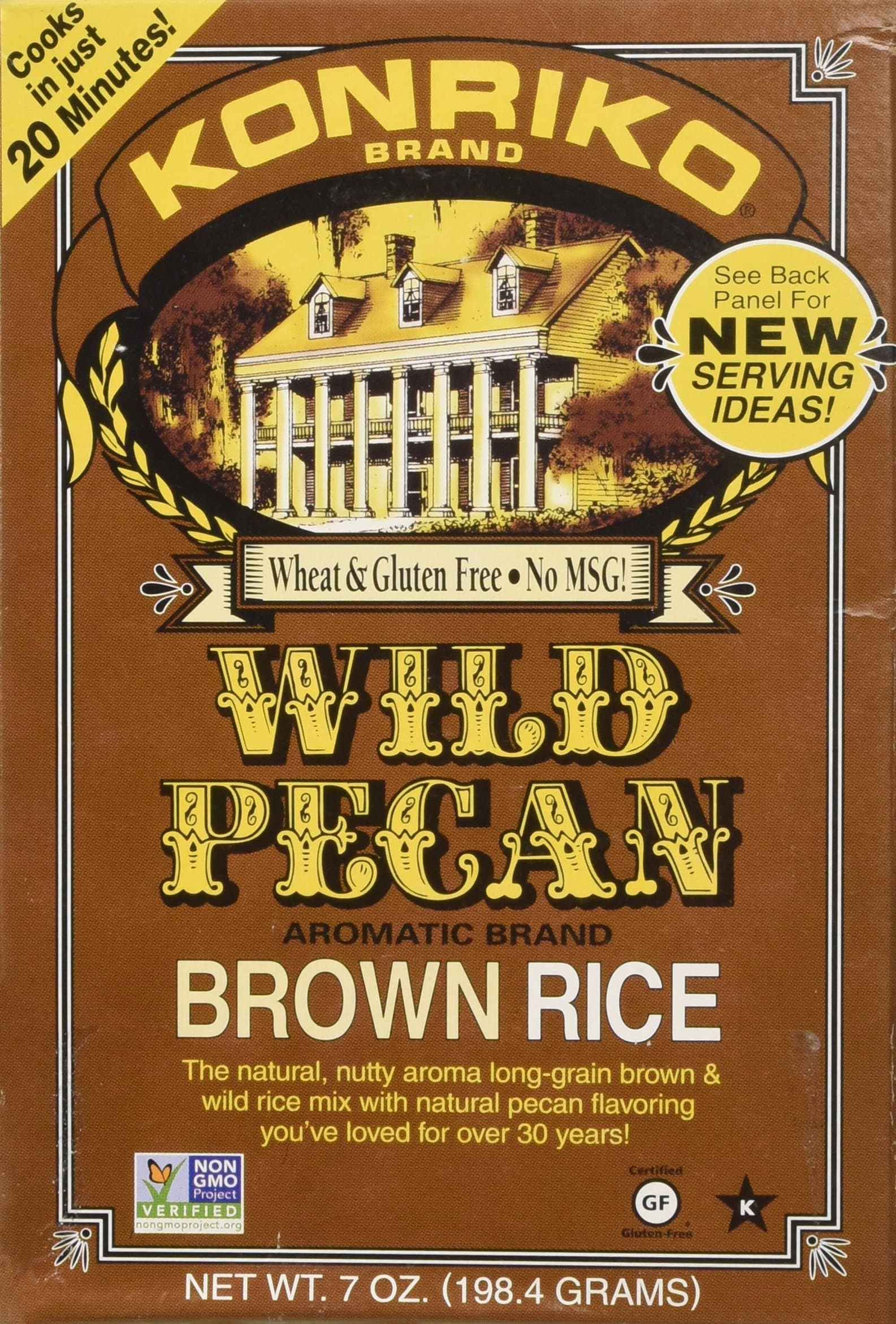 Konriko Brown Rice Wild Pecan - 7 oz
