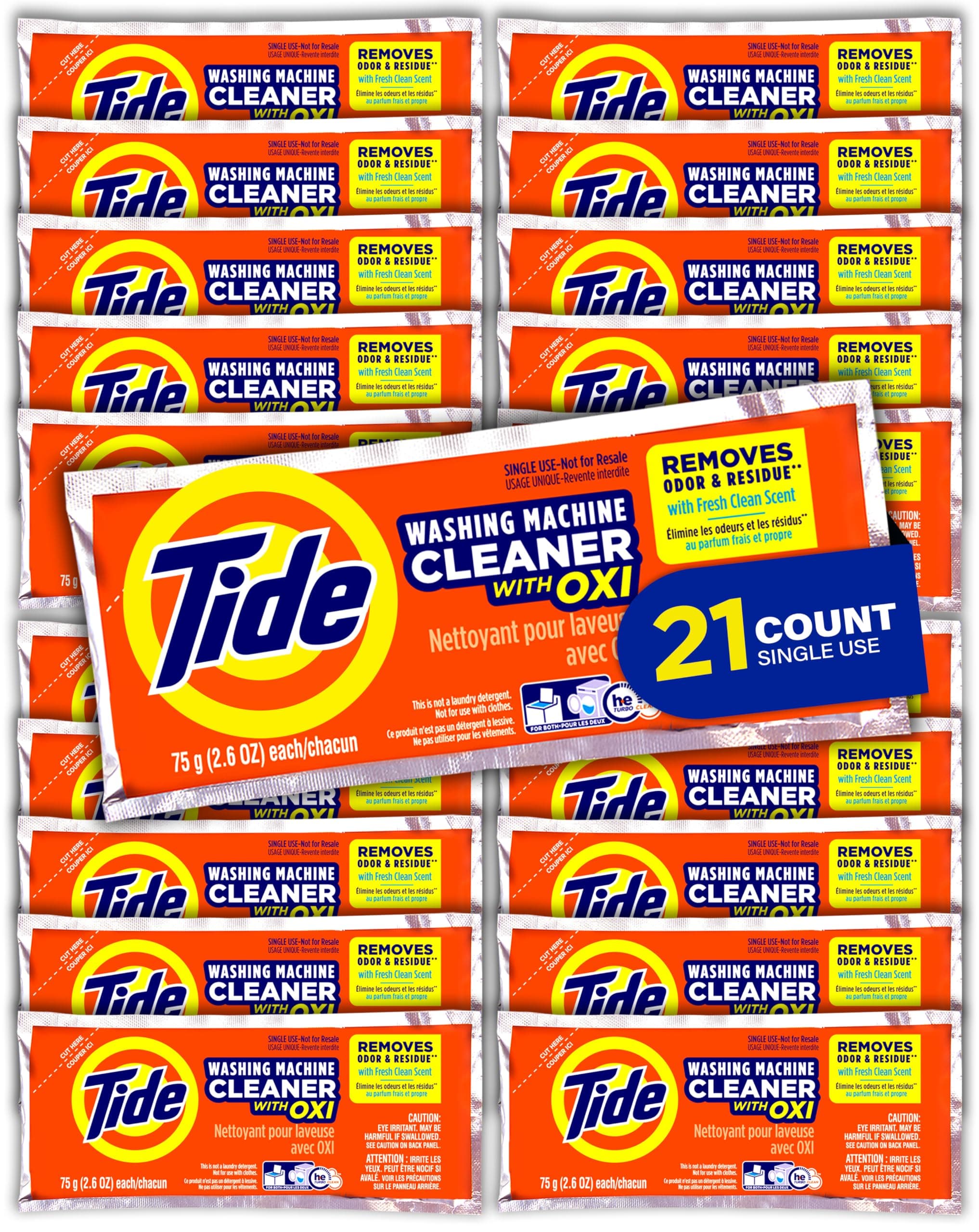 Tide Washing Machine Cleaner (21 Count Total) by Tide