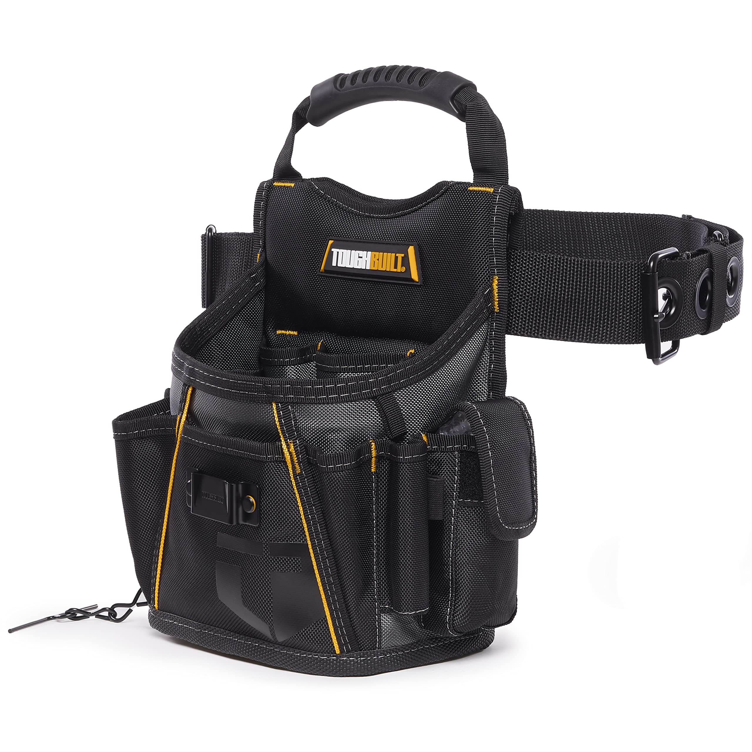 ToughBuilt - Utility Pouch, Durable Construction with Multiple Storage Compartments, Organized Design for Professional & Jobsite Use