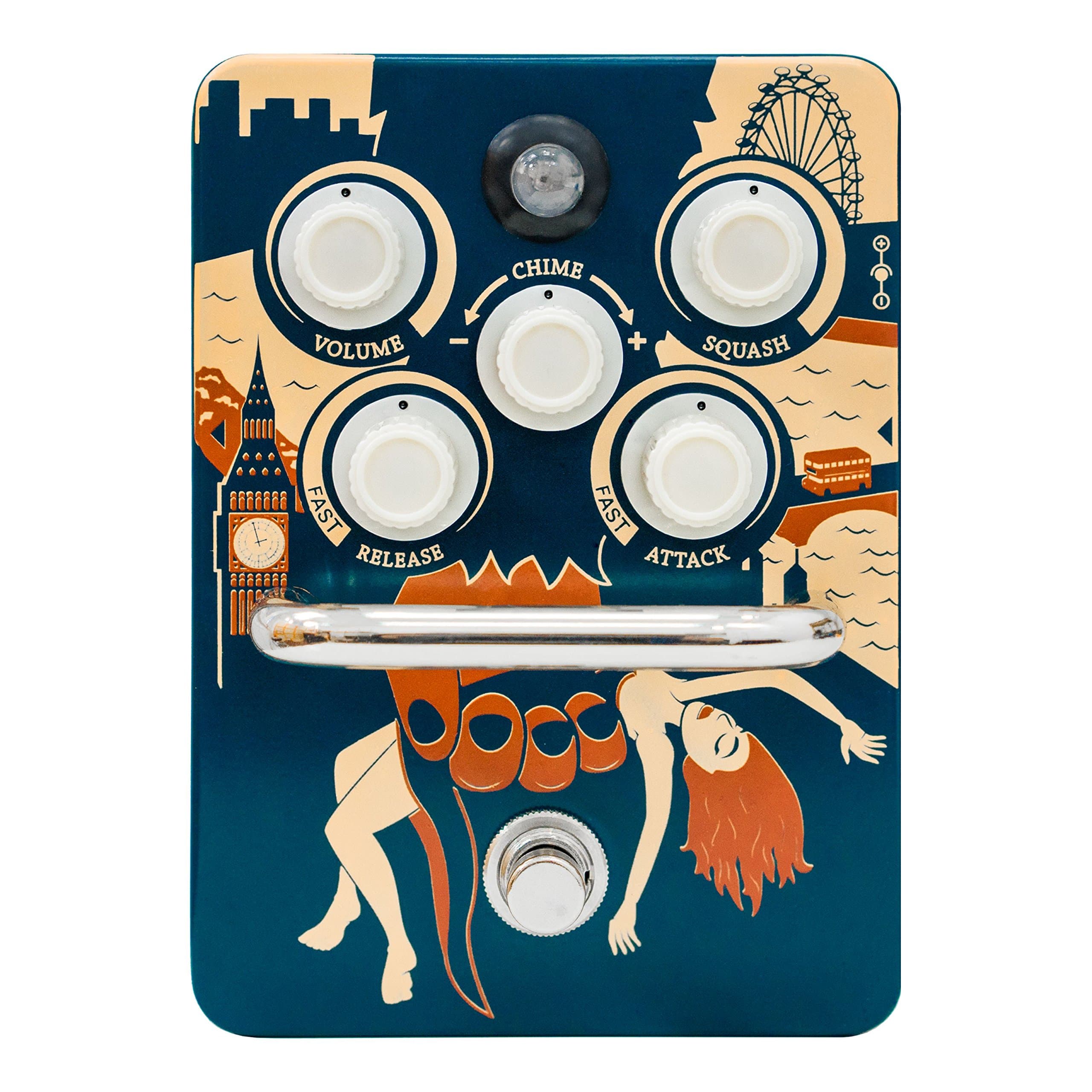 Orange Kongpressor Analogue Class A Compression Guitar Effects Pedal