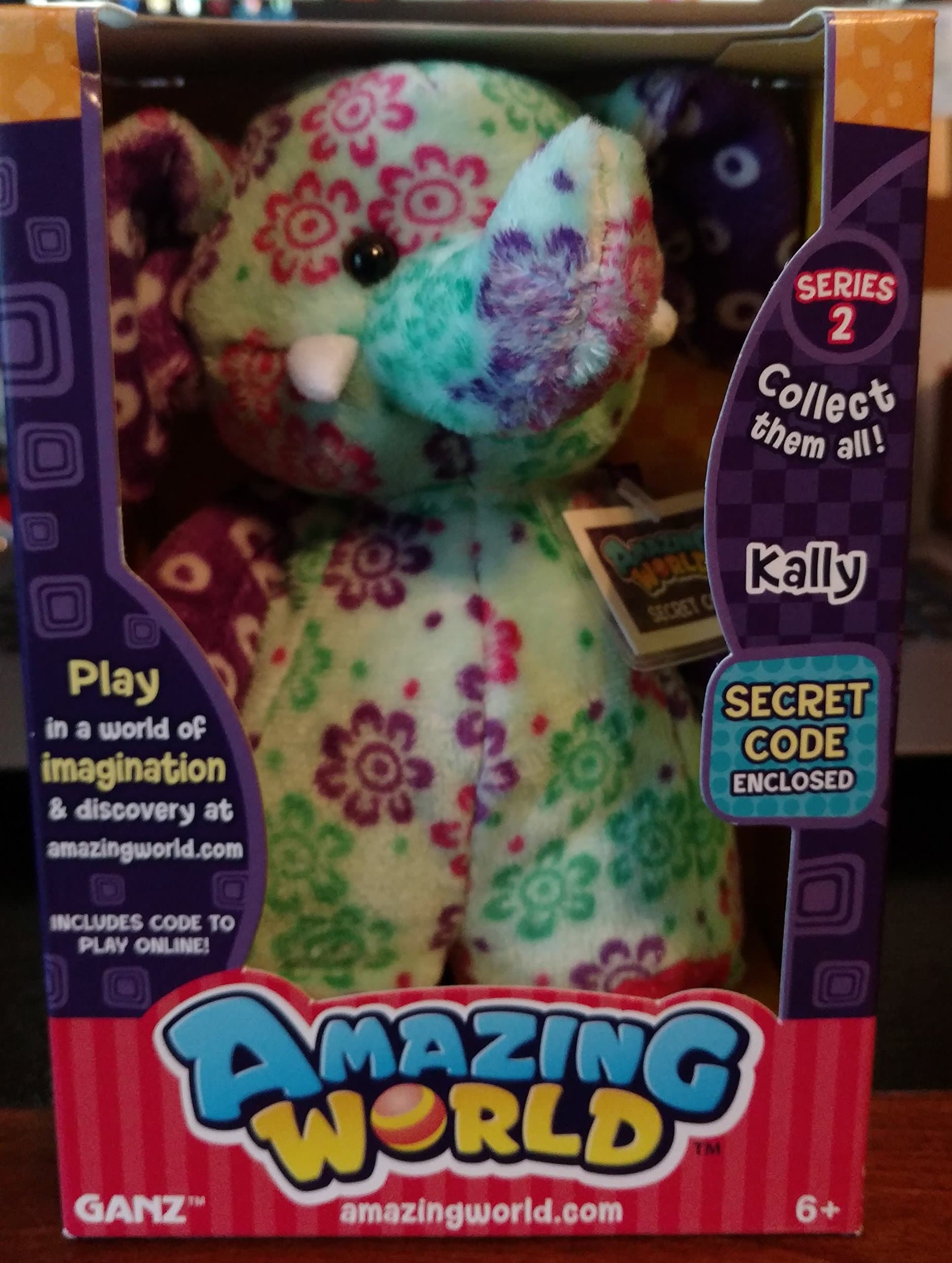 Series 2 Kally the Elephant Interactive Plush Toy - 5.5