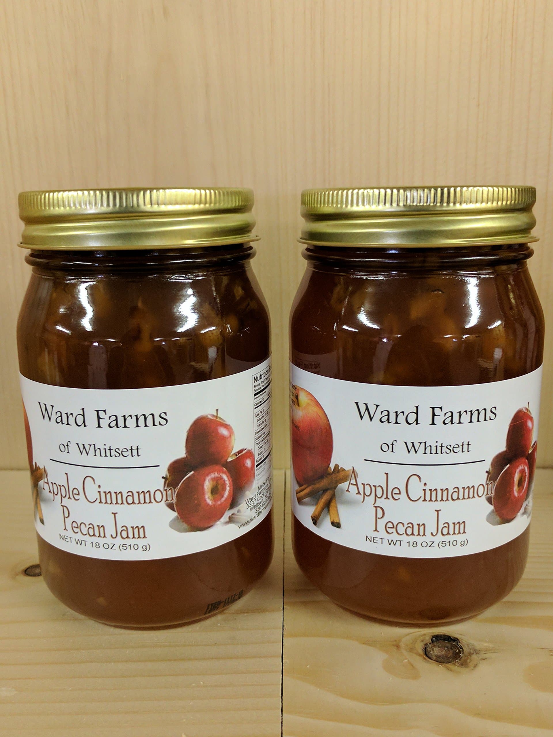 Apple Cinnamon Pecan Jam - 2 Pack