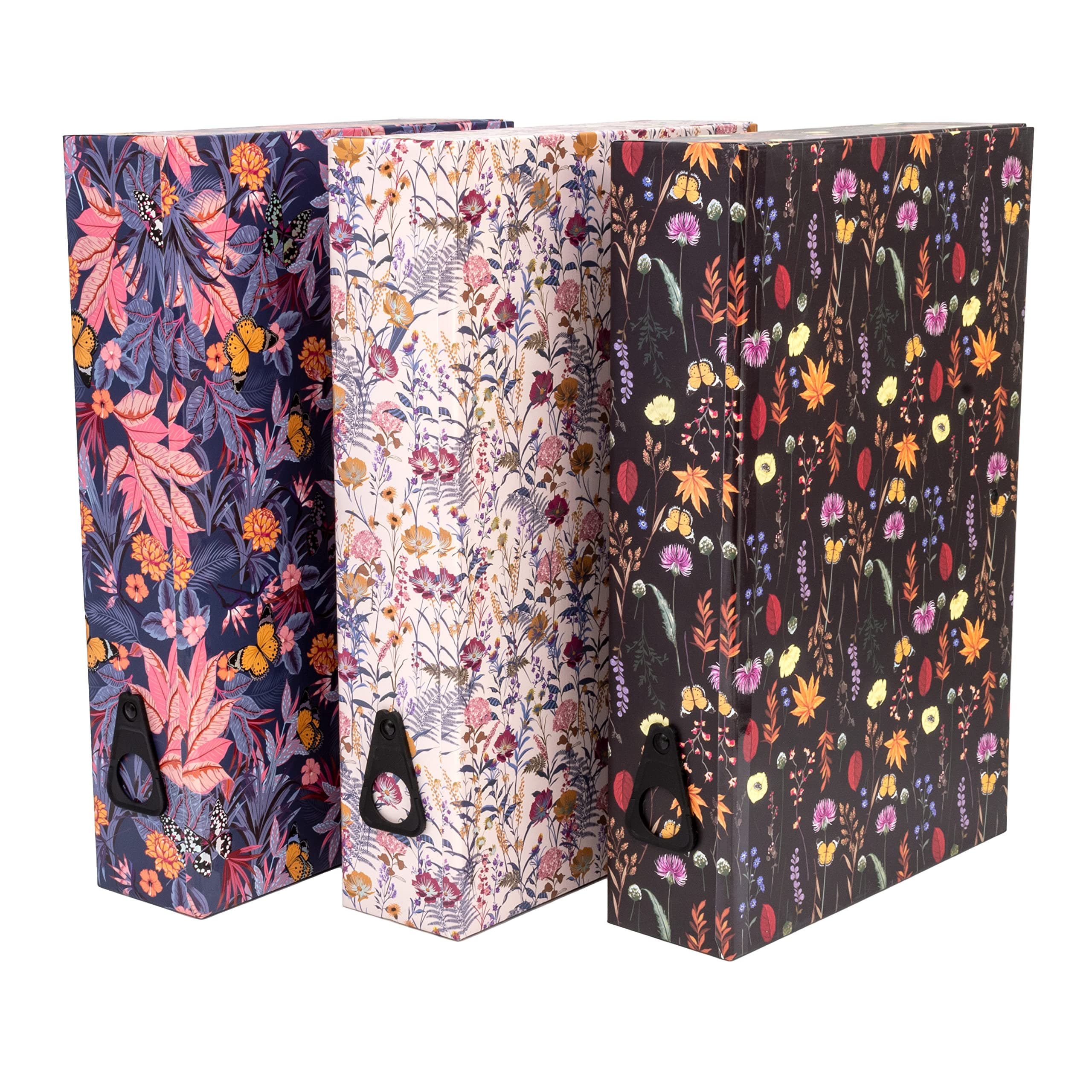 Pukka Pad, Bloom Paperboard Box Files, Bloom