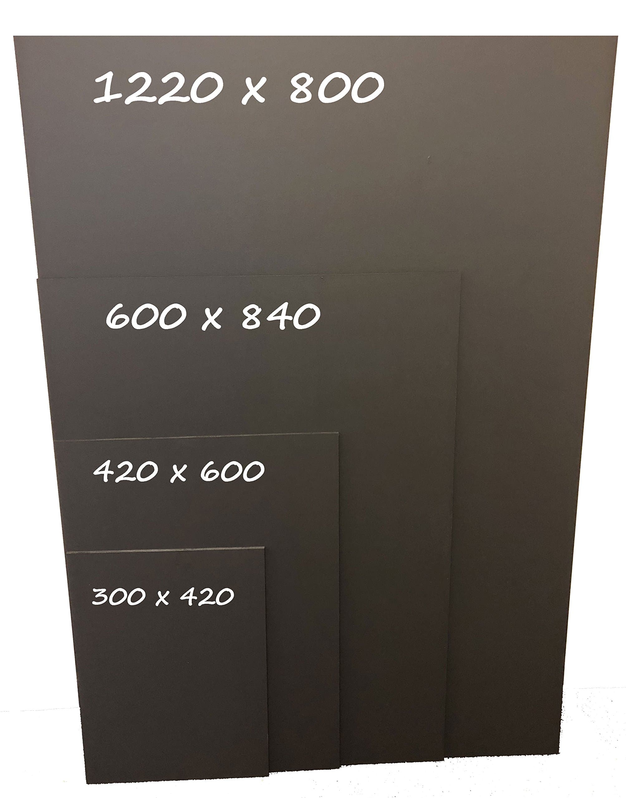 Unframed Chalkboard 420 x 600mm