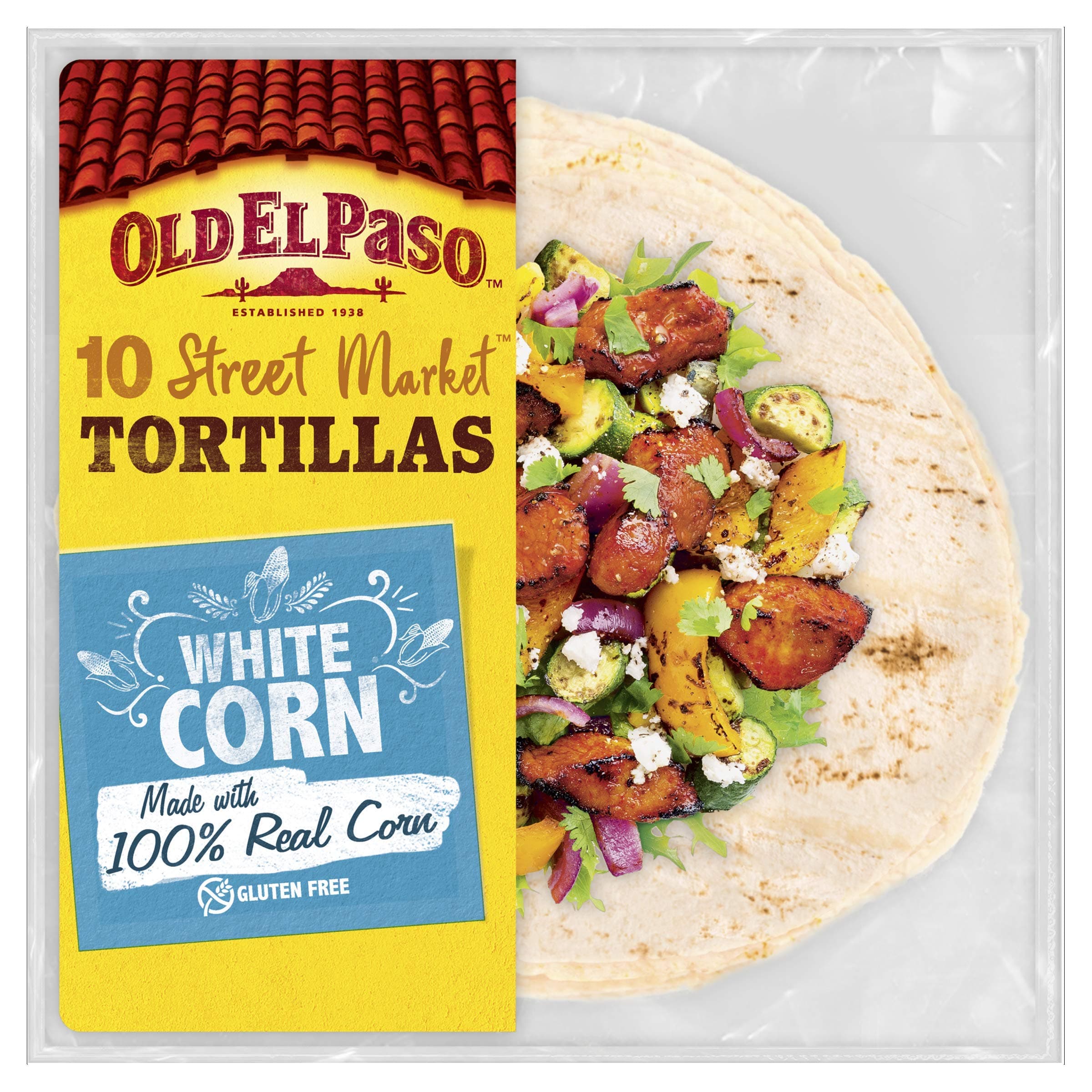 Old El Paso White Corn Tortillas, 208g