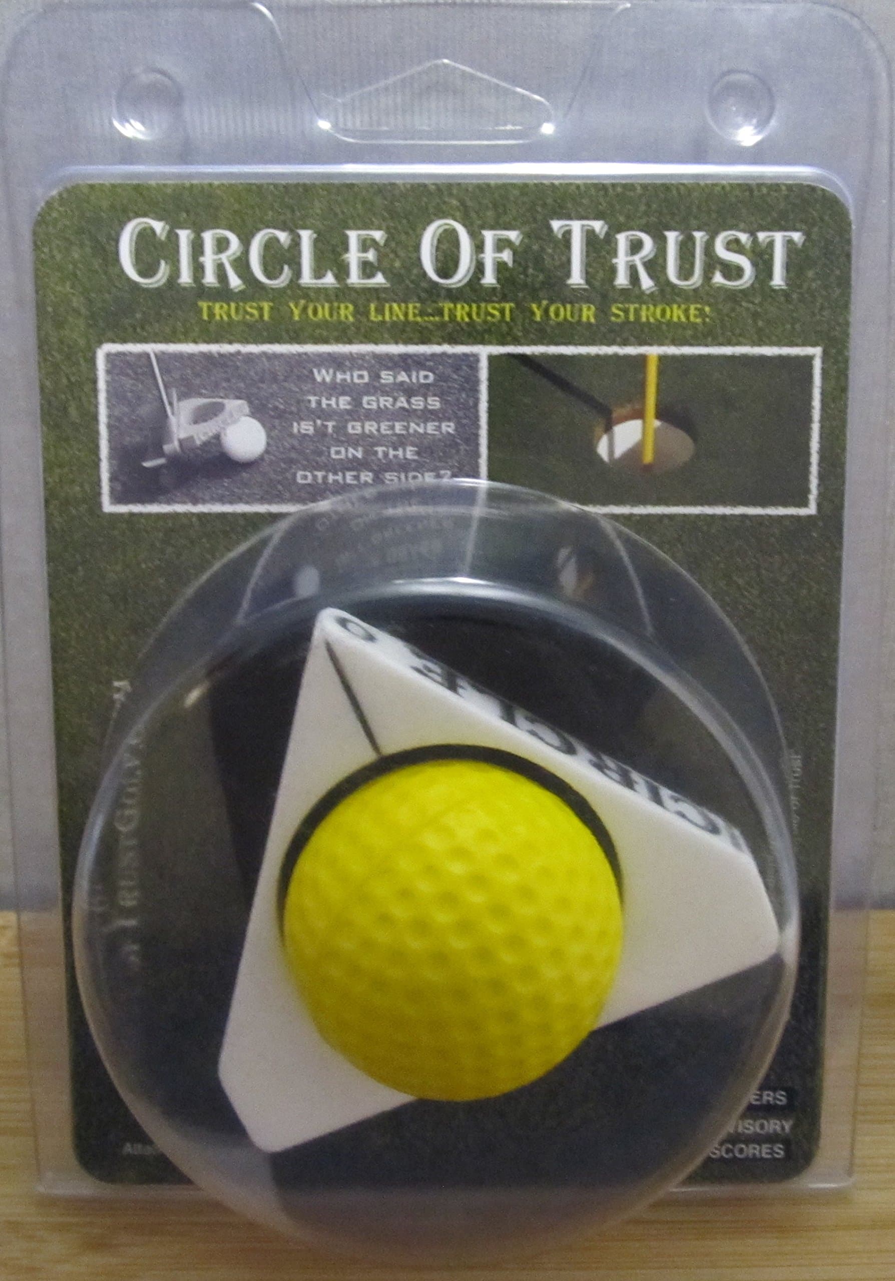 Circle of Trust Self-Teaching Putting Aid, White