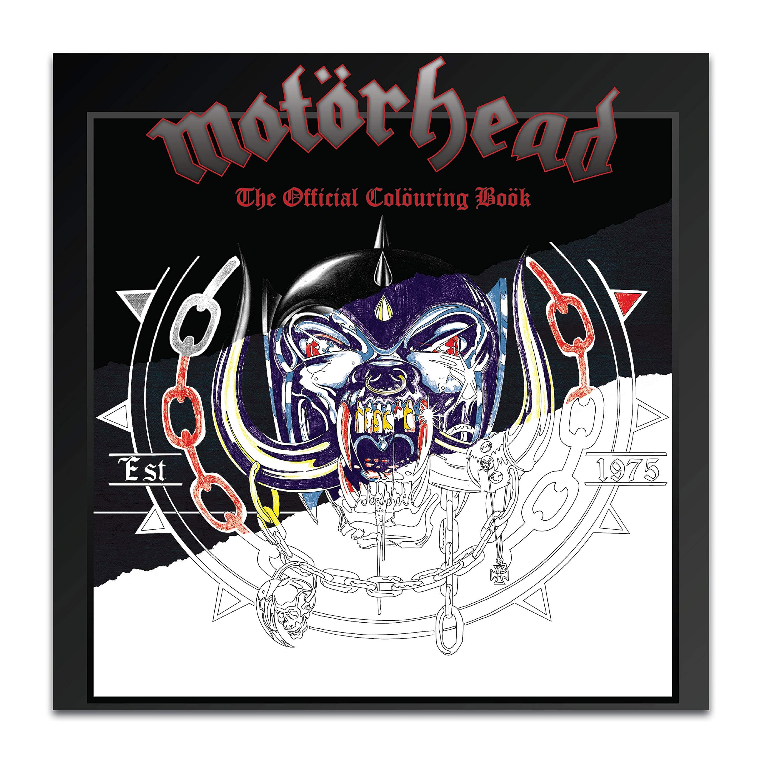 Motorhead The Official Colouring Book