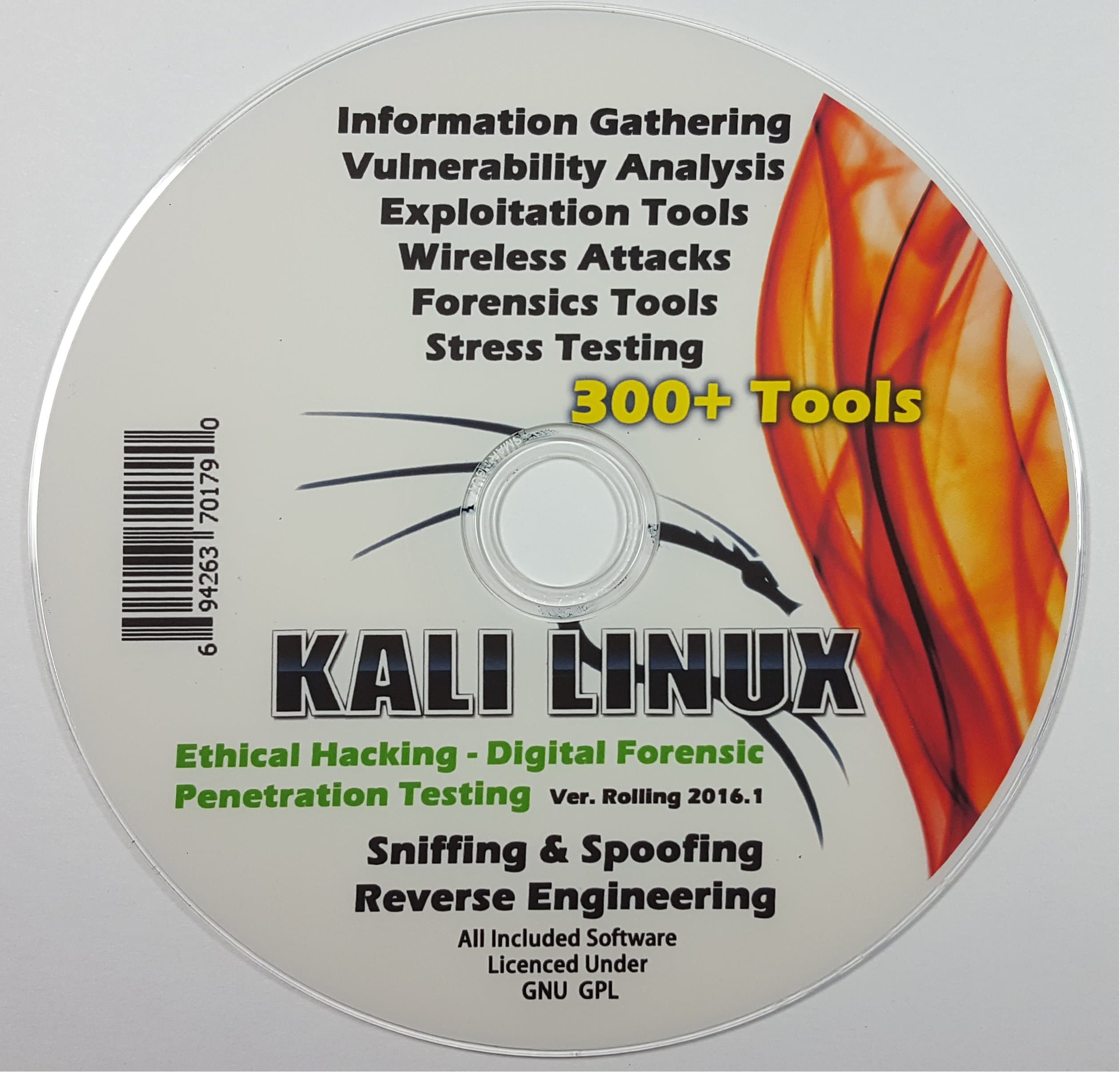 Kali Linux on DVD - Hacking & Penetration Testing