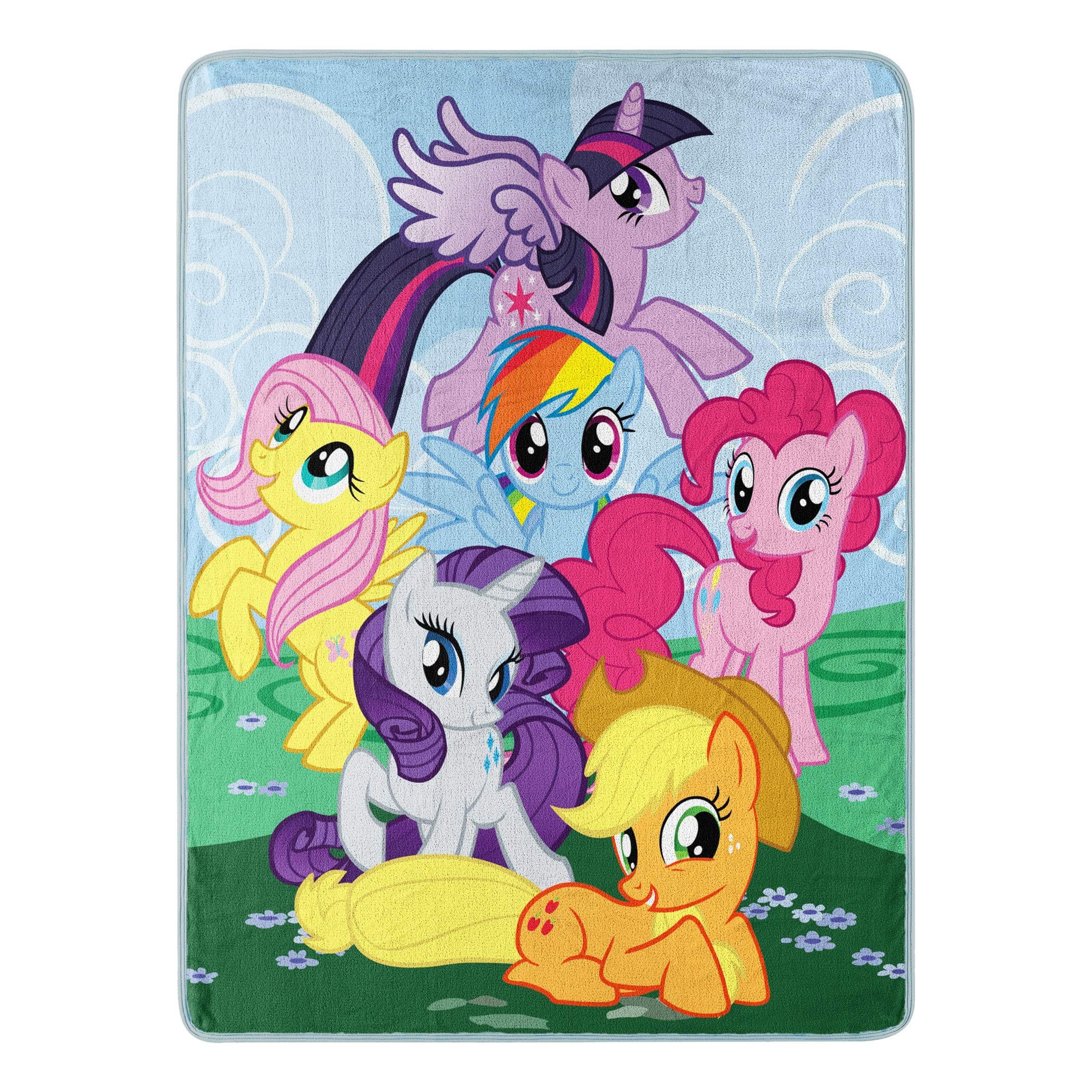 My Little Pony Micro Raschel Throw Blanket, 46" x 60", Join The Herd