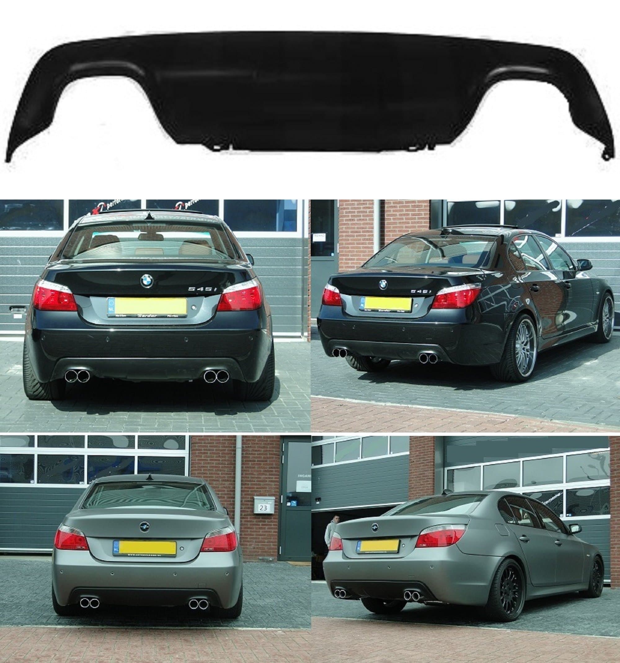 Diffuser rear bumper-skirt 03-10 Limousine/Touring