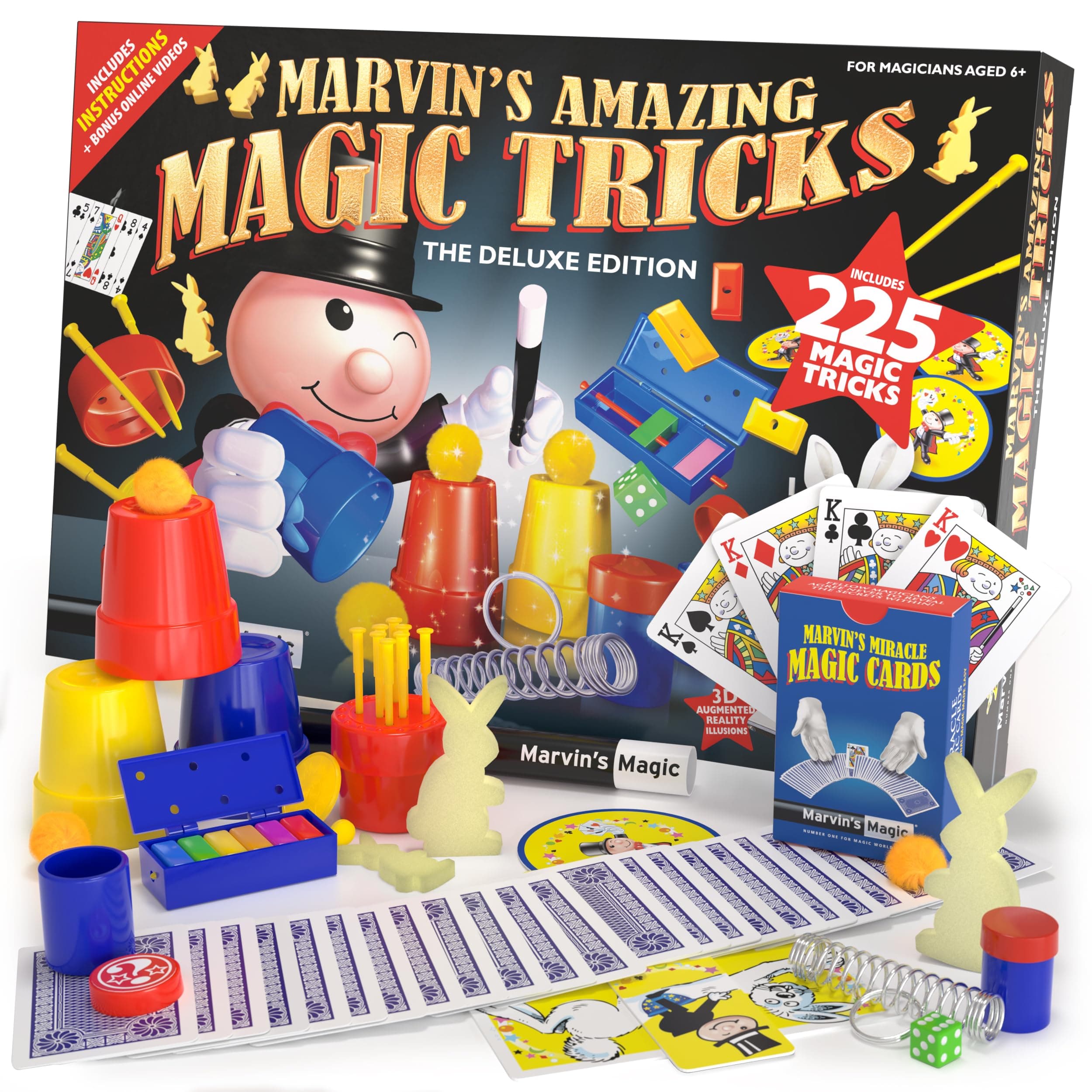 Marvin's Magic Amazing Magic Tricks (Box of 225)