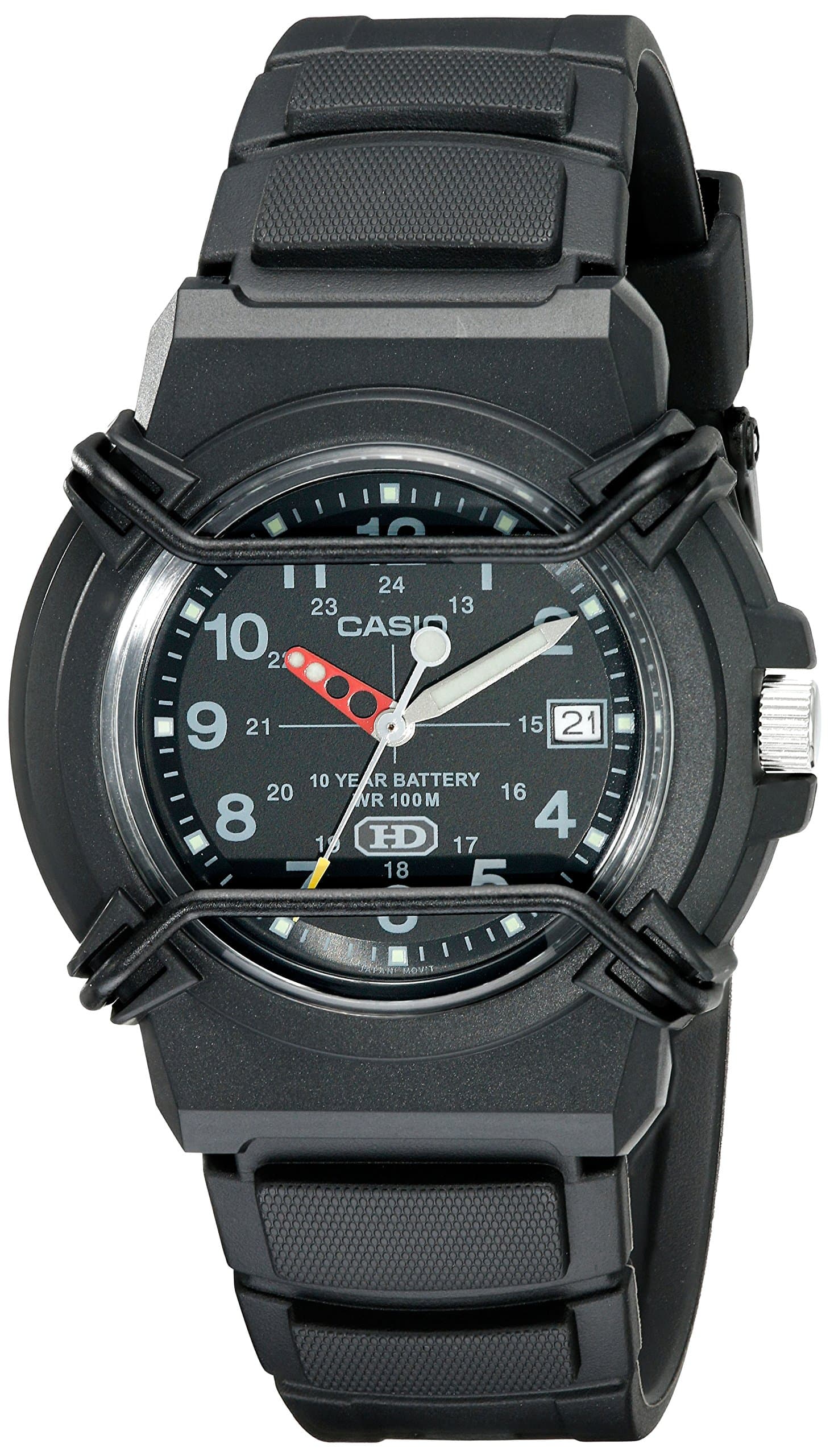 Casio hda-600b-1bv – Watch Resin Strap, Black