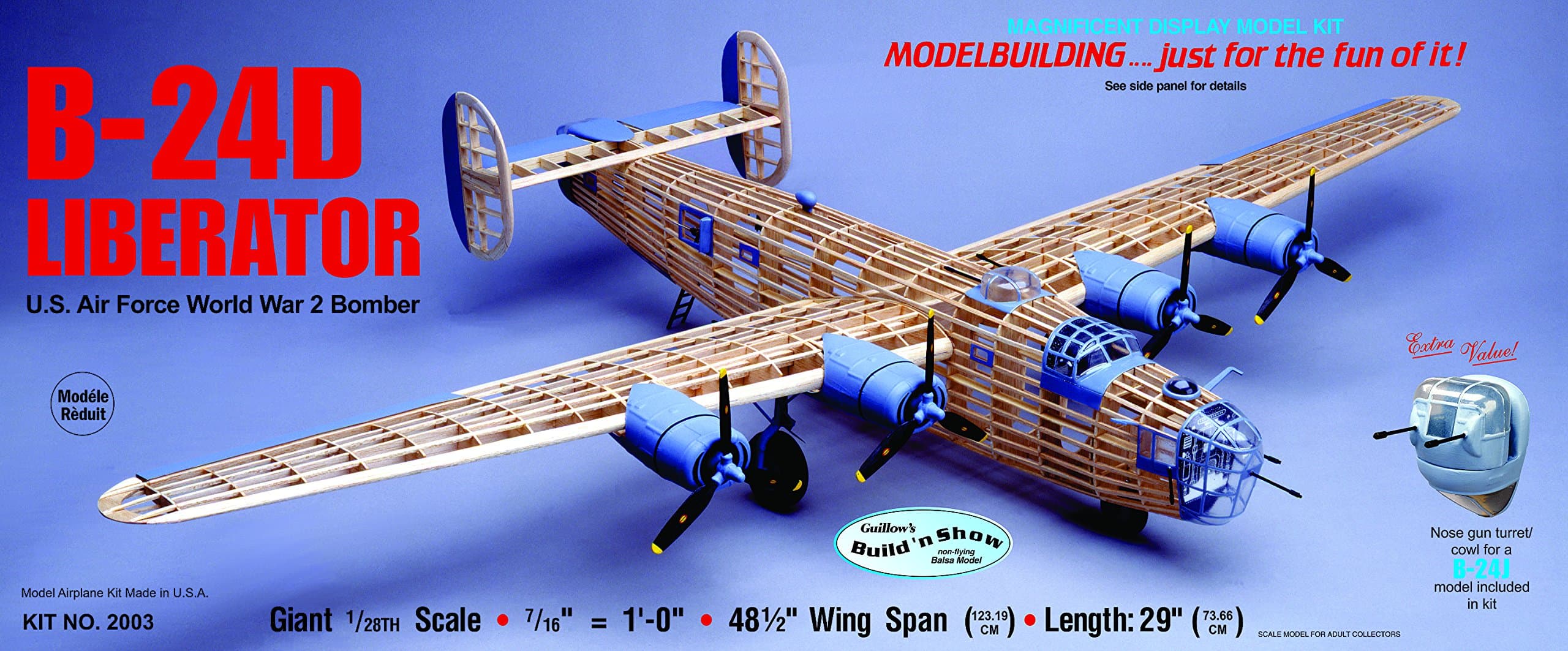 Consolidated B-24D Liberator Model Kit
