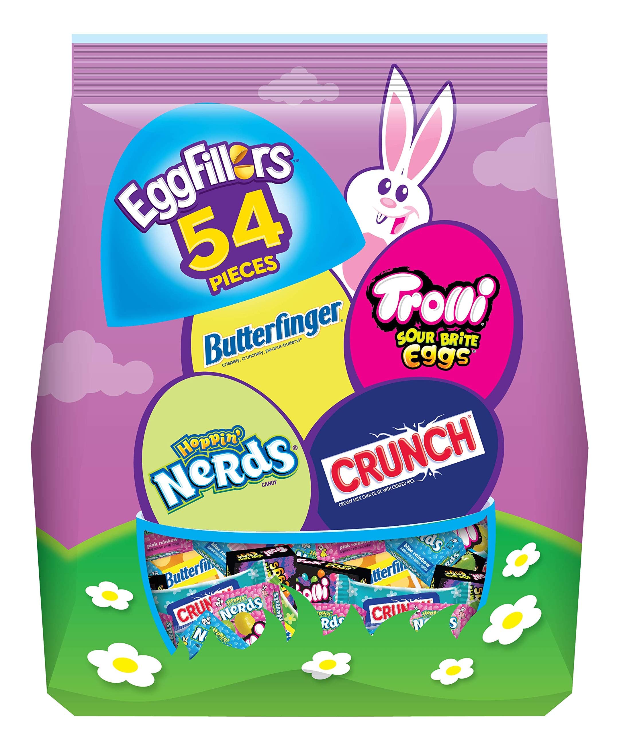 Trolli, Assorted Easter Egg Fillers Chocolate and Sugar Mix, 21.3 oz