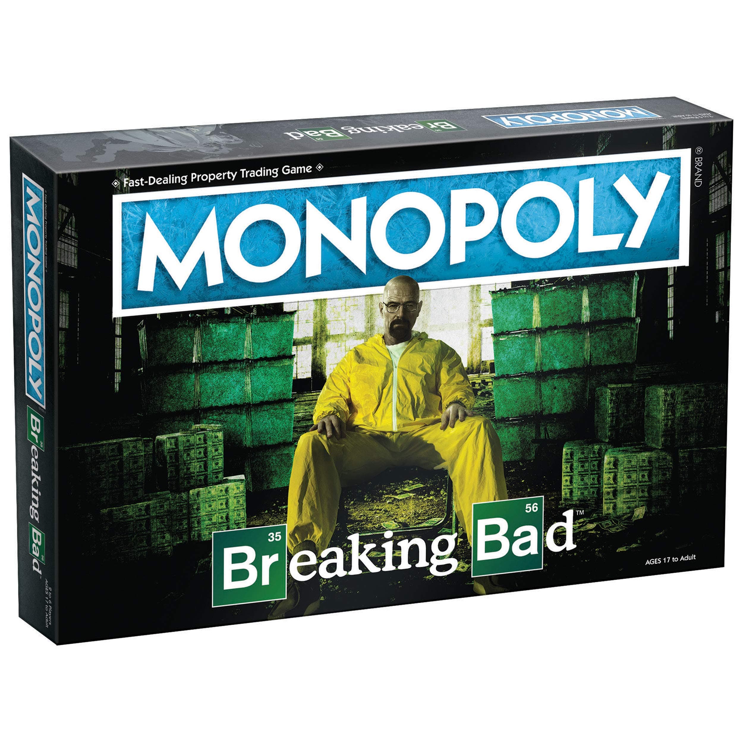 Monopoly Breaking Bad | Based on AMC's Breaking Bad Show | Collectible Monopoly Game Featuring Familiar Locations and Iconic Moments