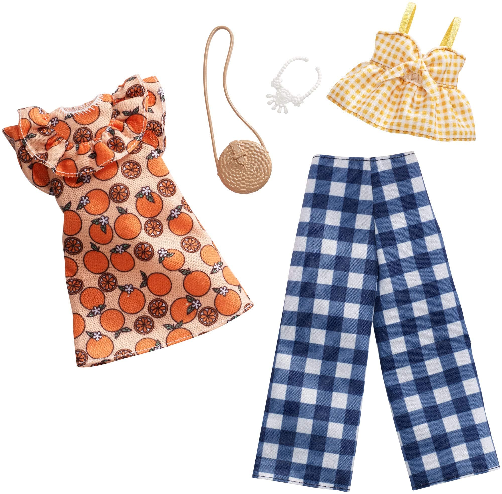 barbie fruit gingham fashion pack-Multi color