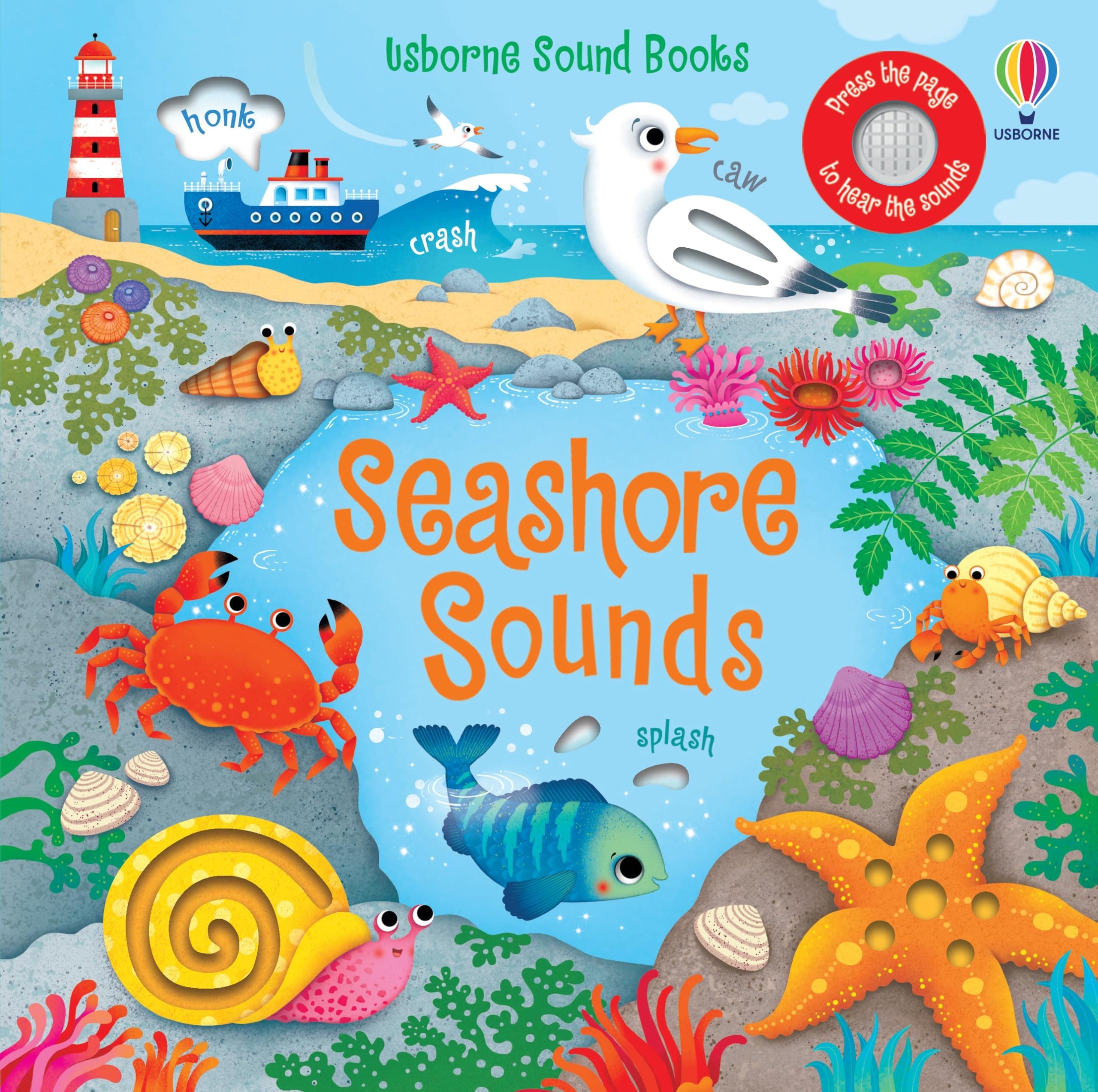 Seashore Sounds: An Engaging Nature Experience with Seashore Sounds and Interactive Illustrations (Sound Books)