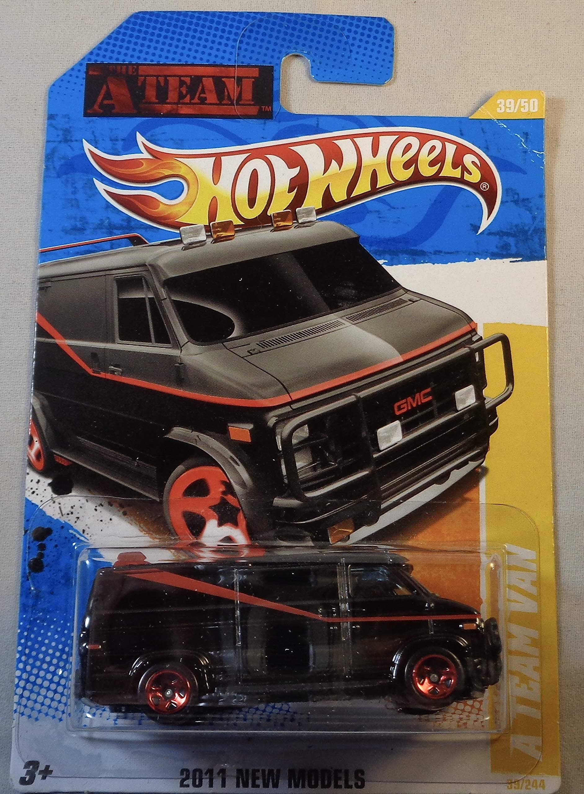 2011 Hot Wheels A Team Van Black 39244