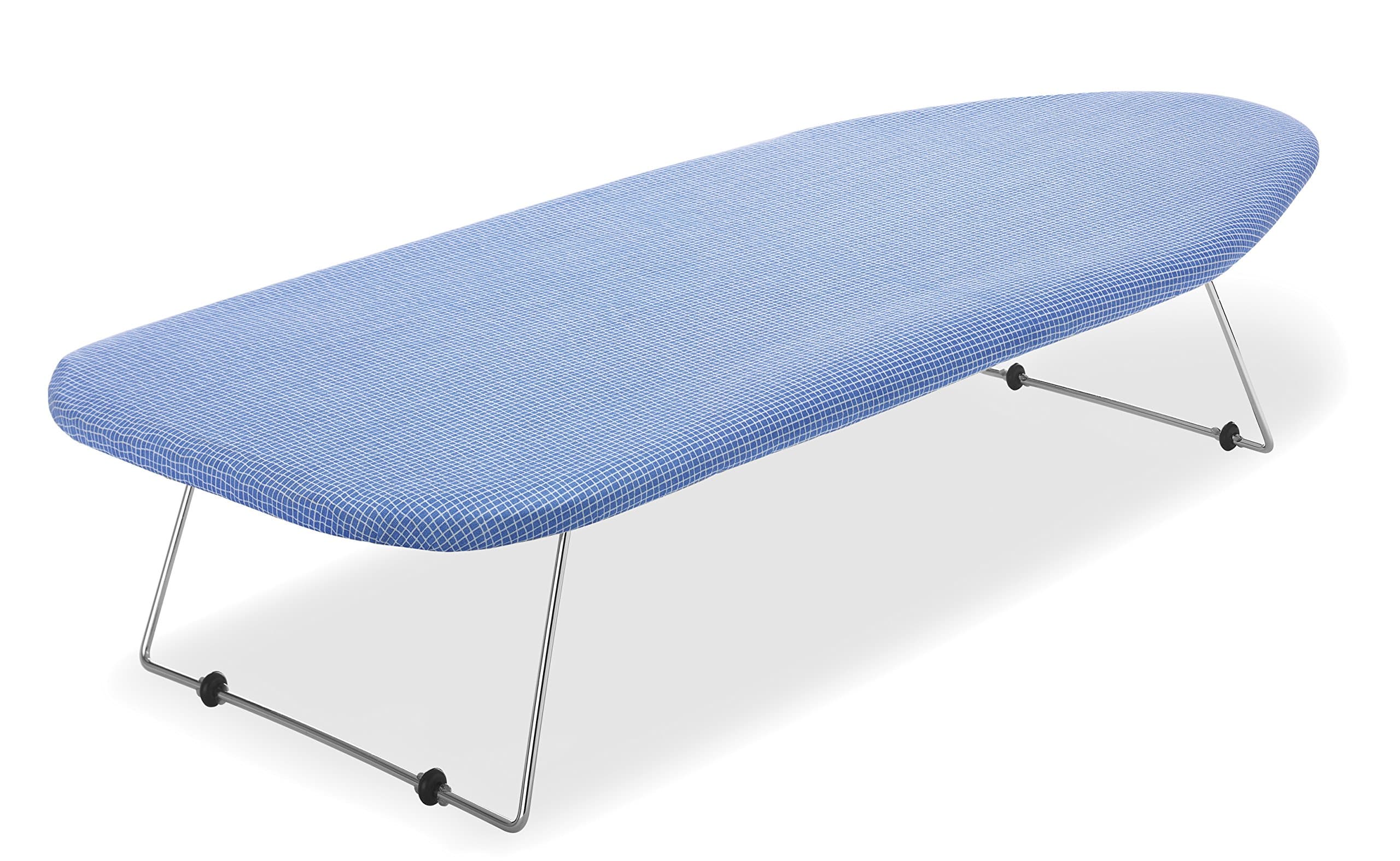 Tabletop Ironing Board - Scorch Resistant Cover - Blue