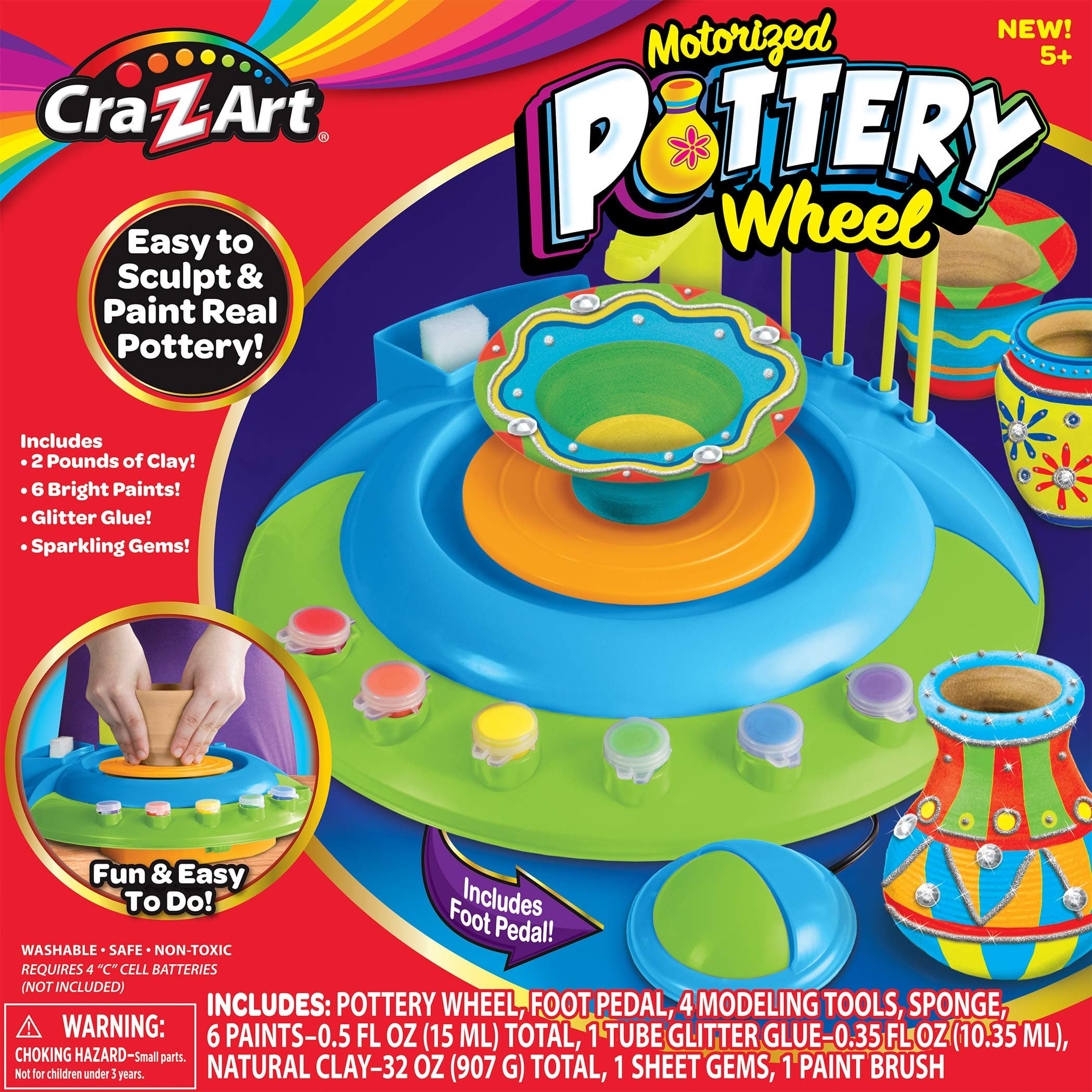 Cra-Z-Art Motorized Pottery Wheel