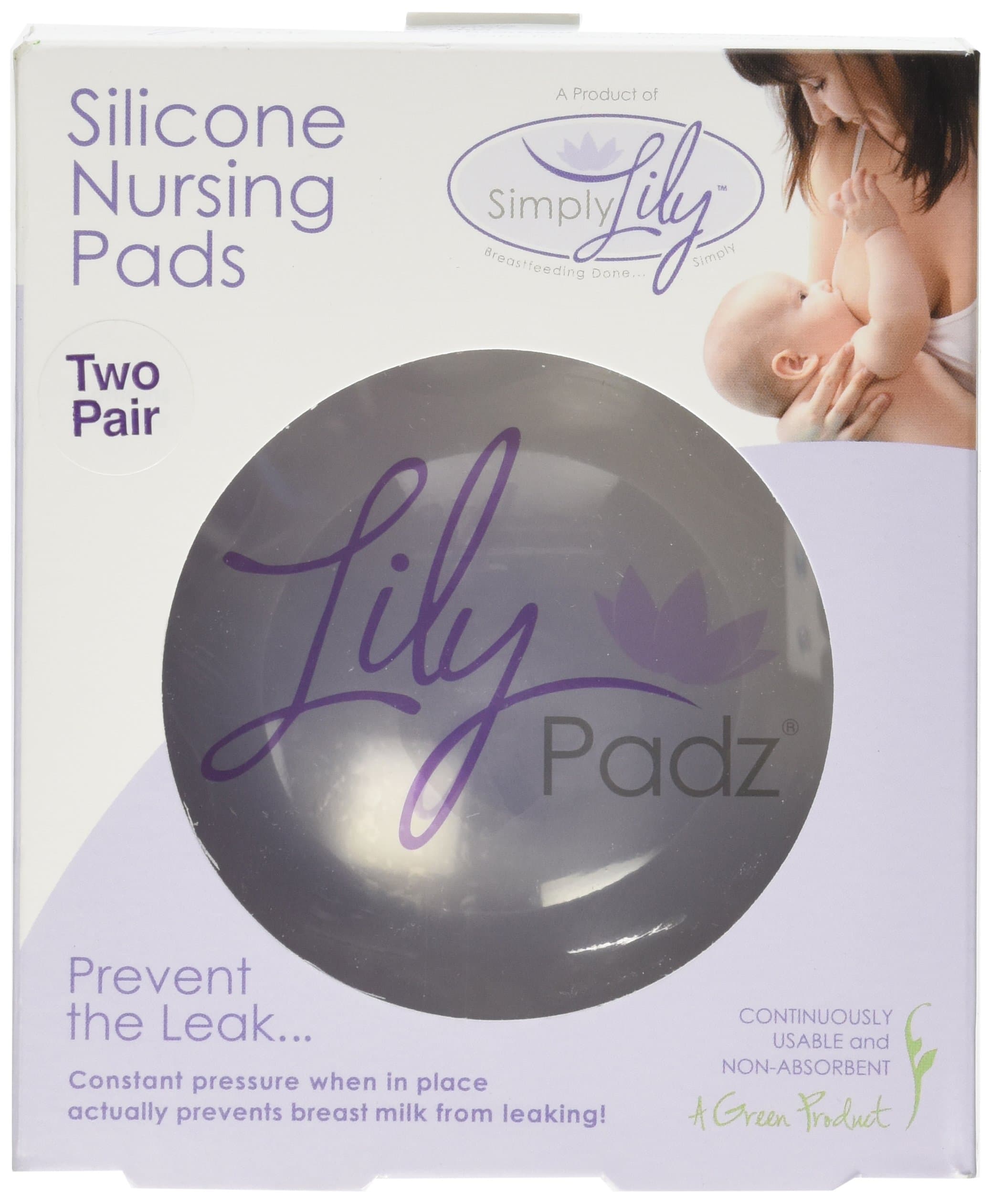 LilyPadz® Reusable Silicone Nursing Pads Double Pair Regular Size