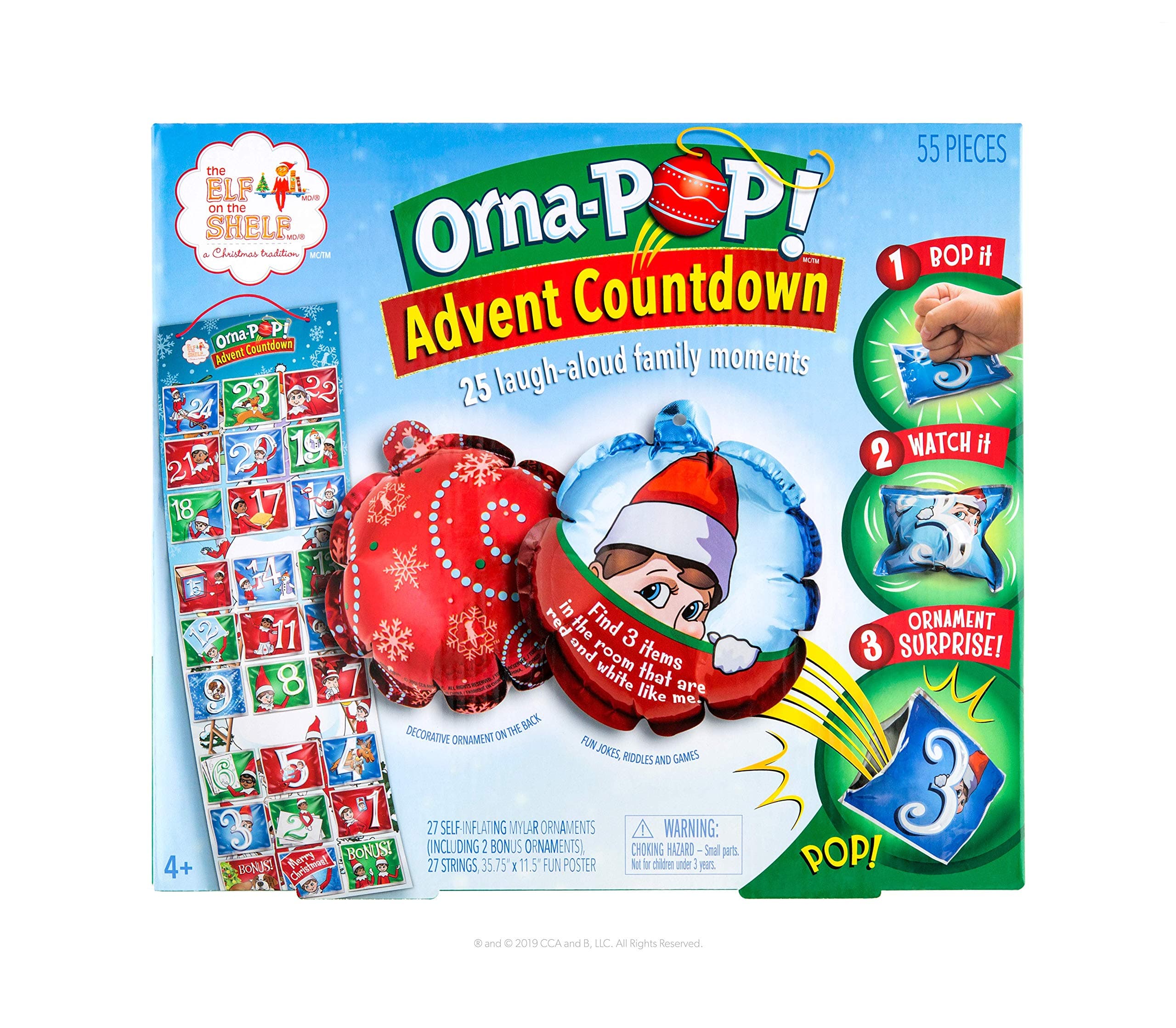 The Elf on the Shelf Orna-Pop Advent Countdown