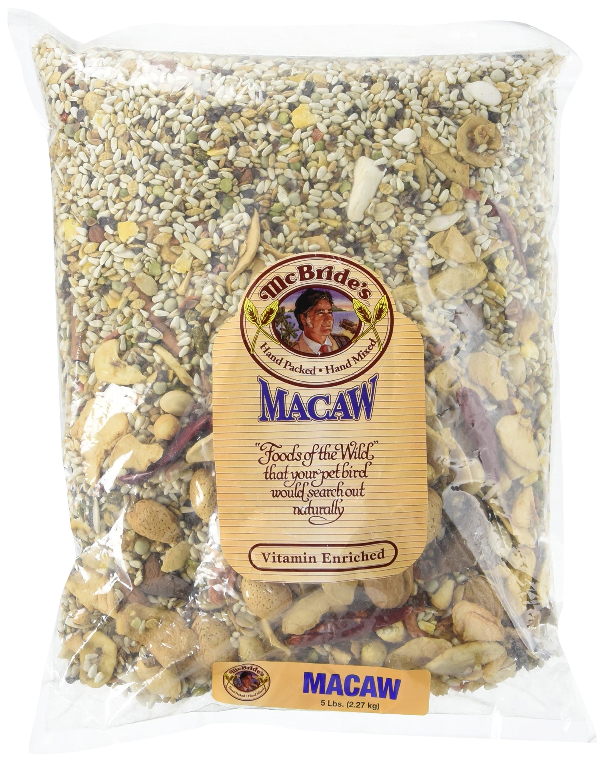 McBride's Macaw Parrot Bird Food