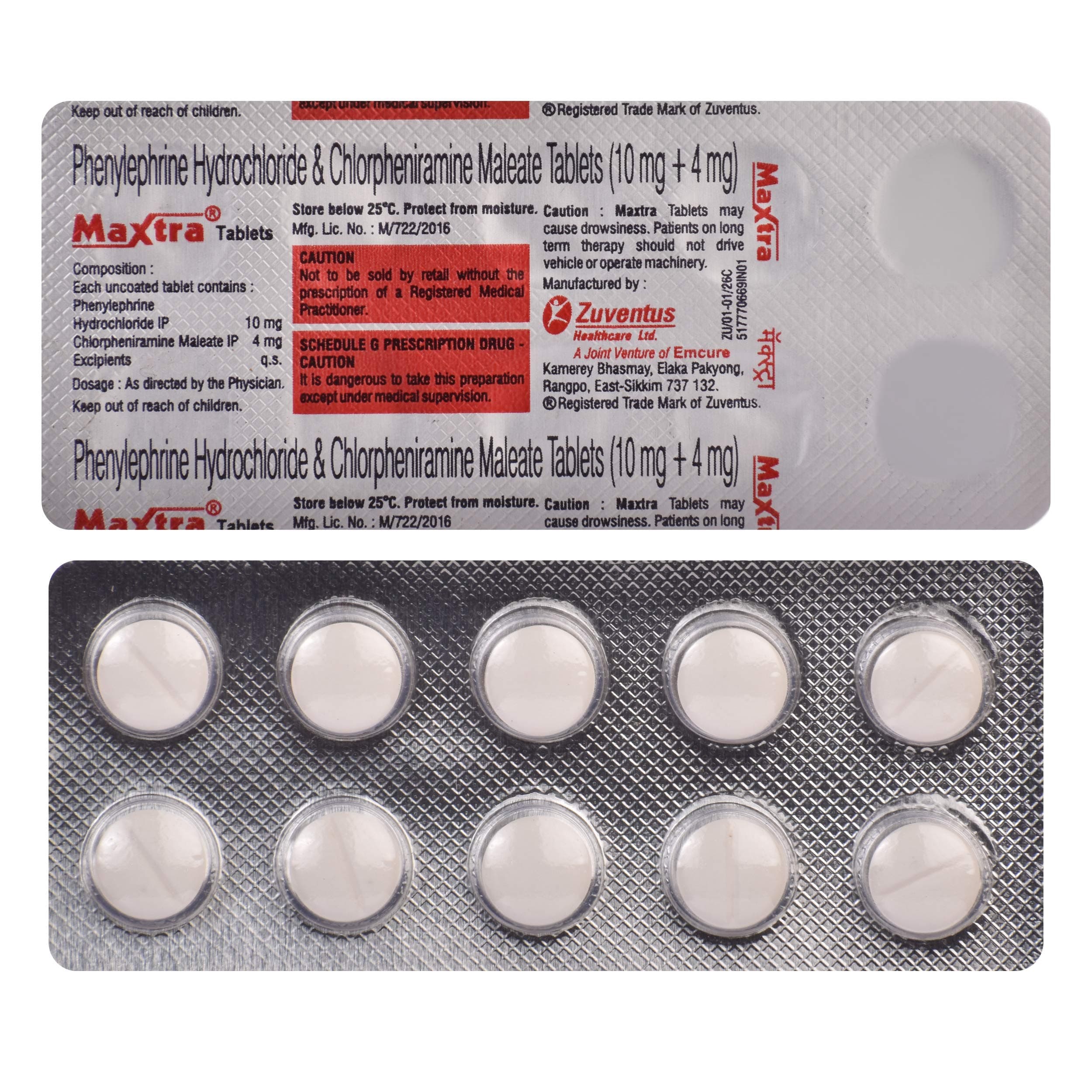 Maxtra - Strip of 10 Tablets