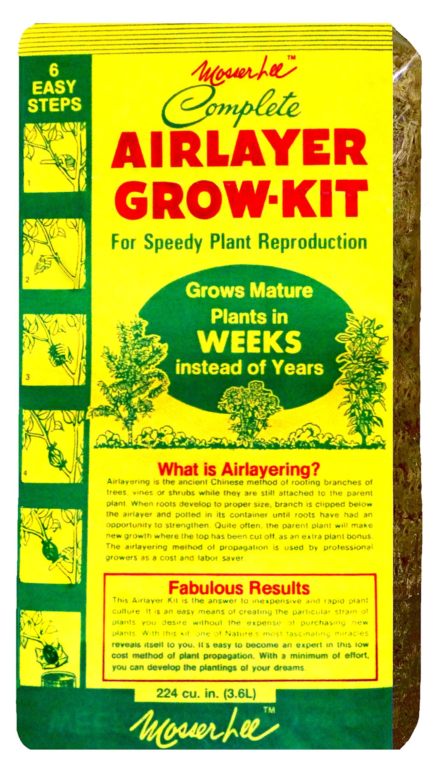 ML0300 Airlayer Grow-Kit, 224 cu. in.,Tan