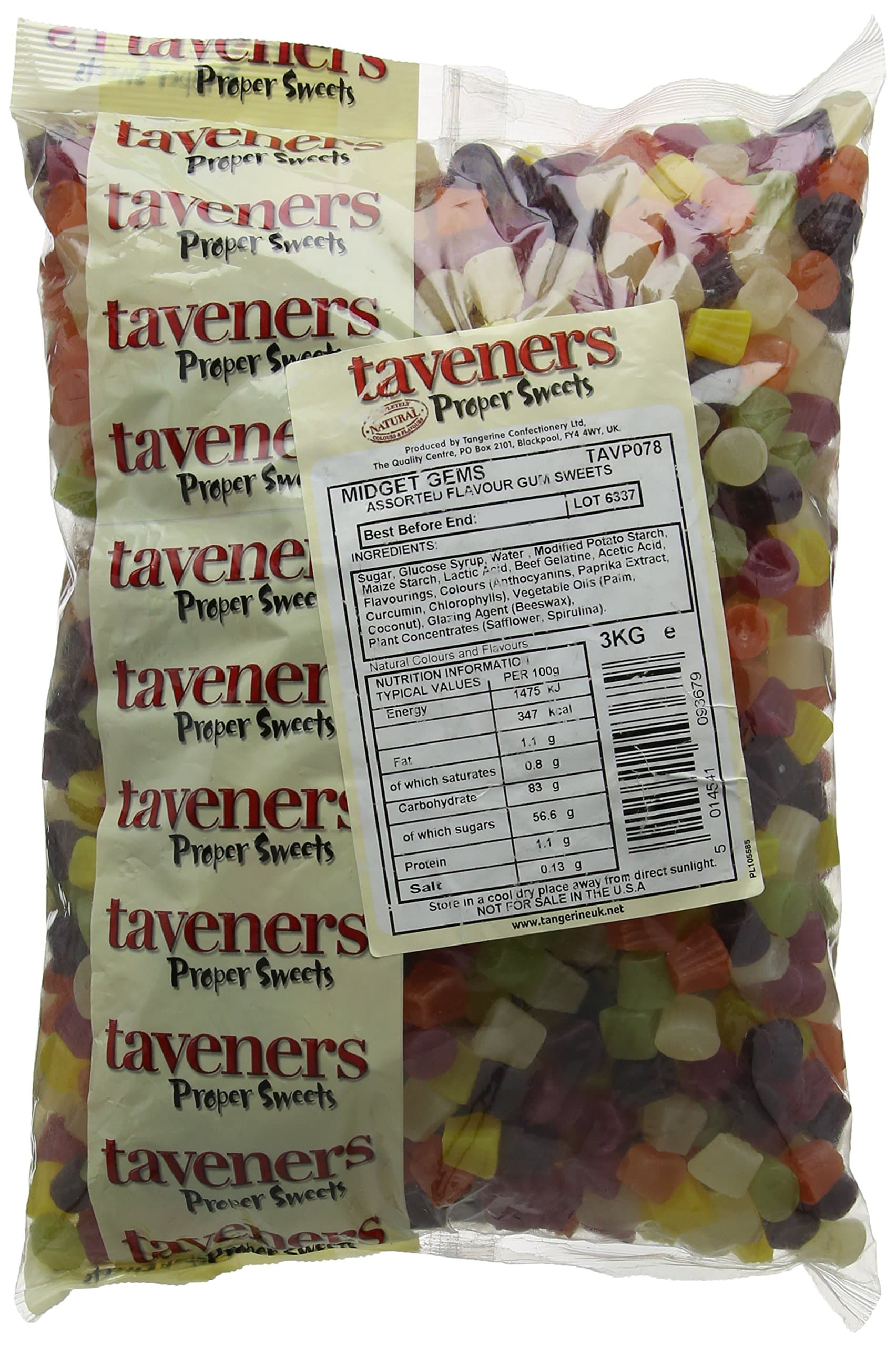 Taveners Midget Gems 3 kg