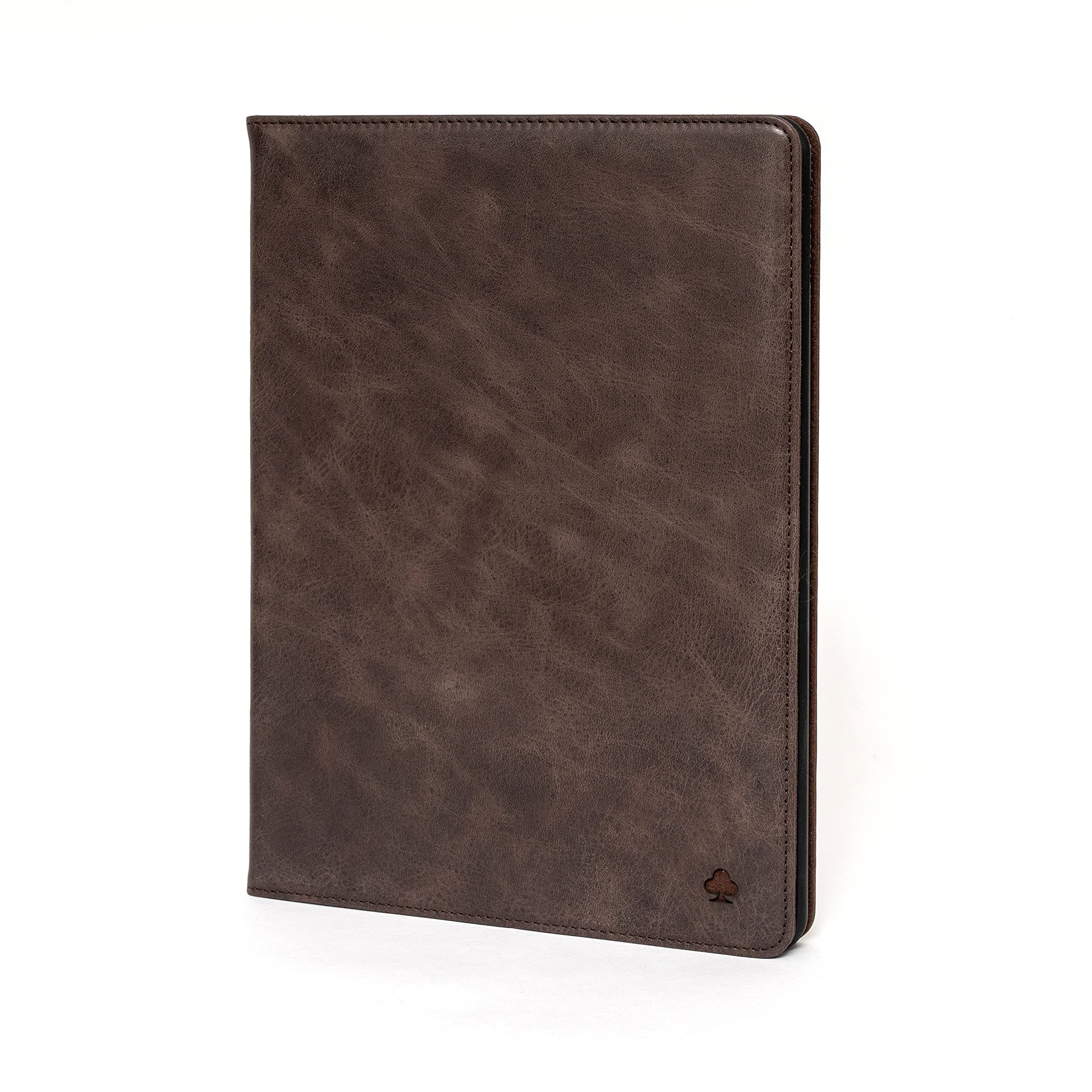 Porter Riley - Leather Case for iPad 9.7" 2017/2018 5th and 6th Generation. Premium Genuine Leather Stand/Cover/Flip Case (Chocolate Brown)