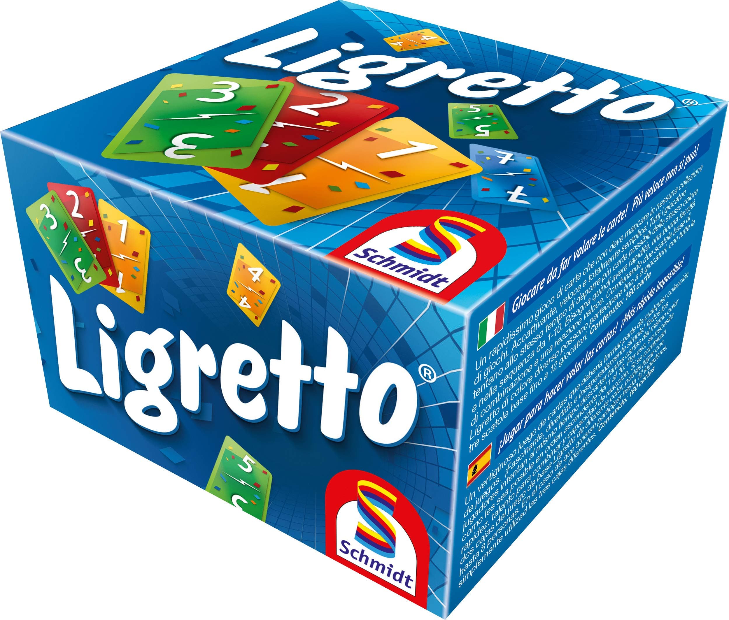 Schmidt Spiele Ligretto Card Game, Blue