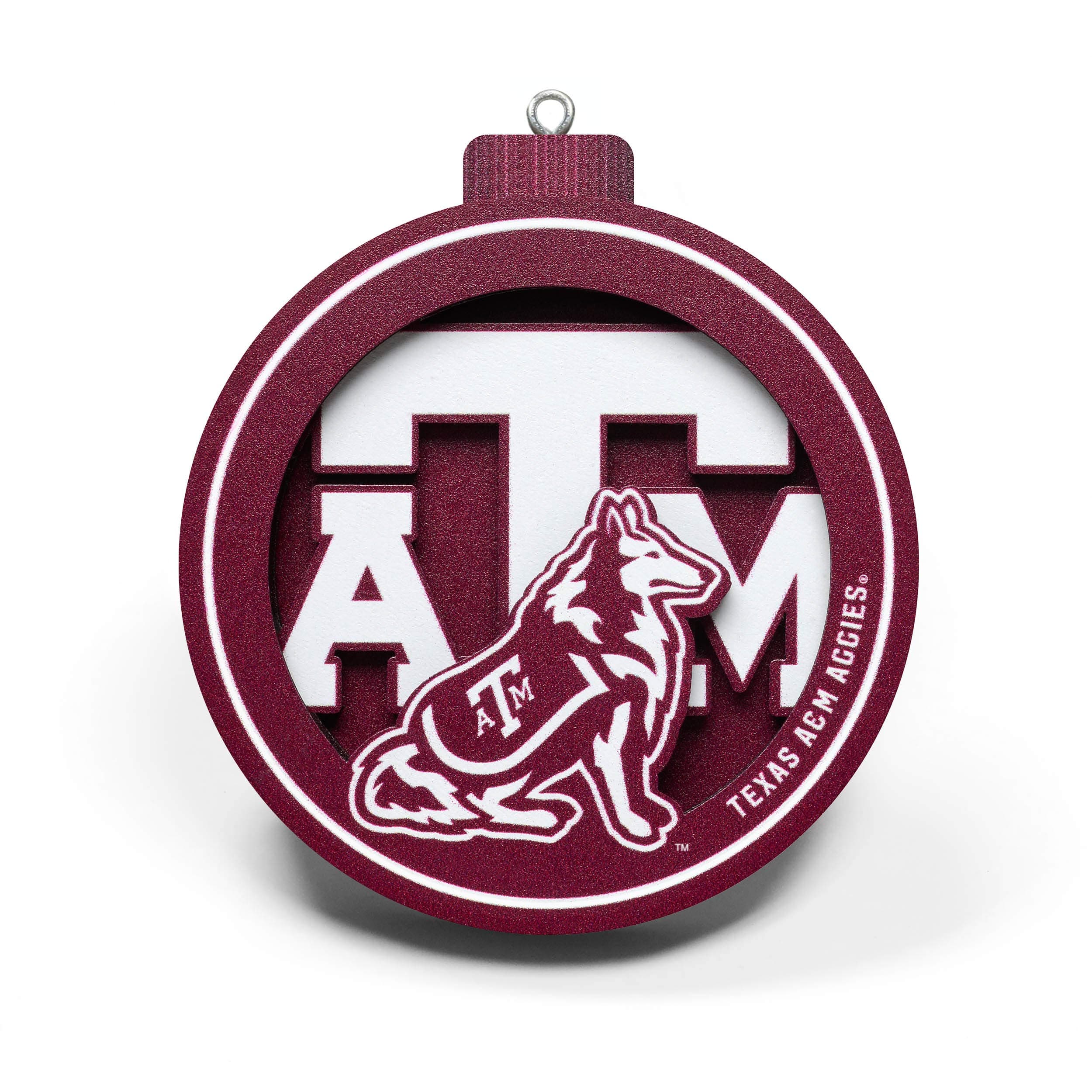 YouTheFan NCAA 3D Logo Series Ornament