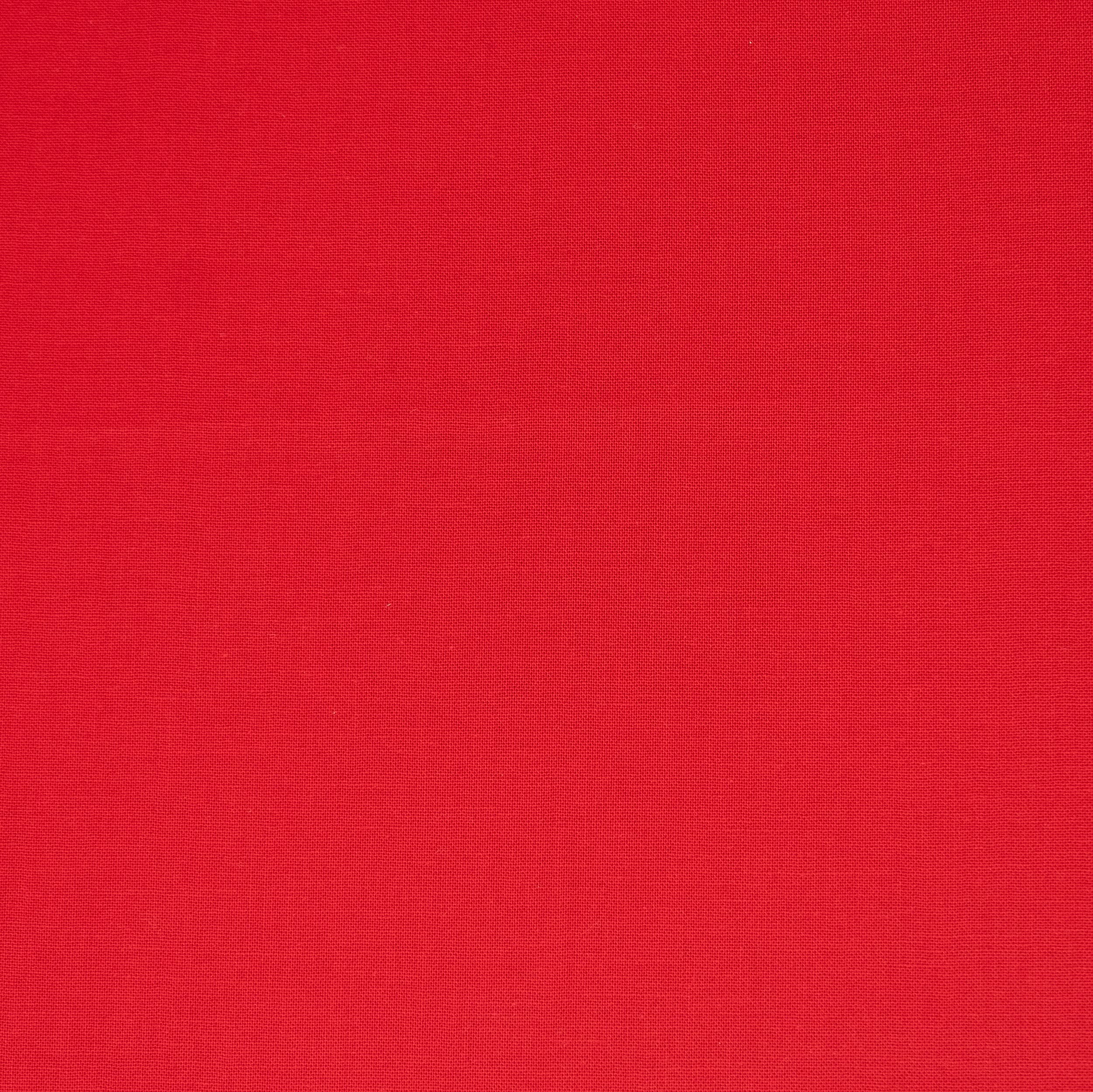 SINGER Fabrics, 100% Cotton, Red, 2 Yard Precut