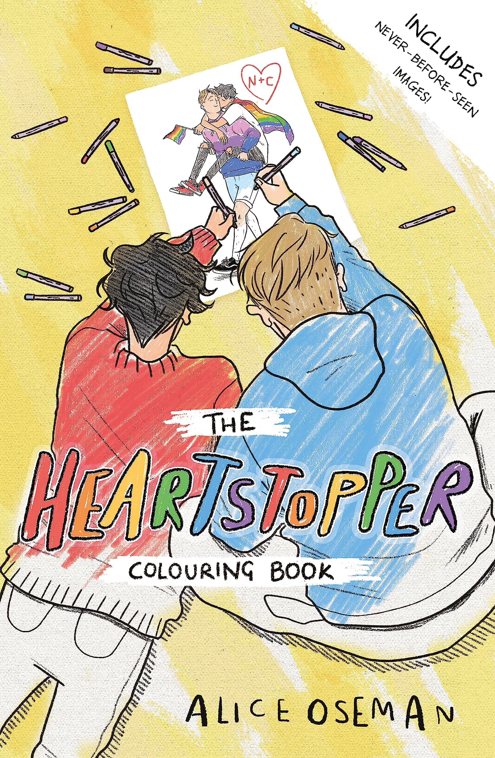 Heartstopper Colouring Book