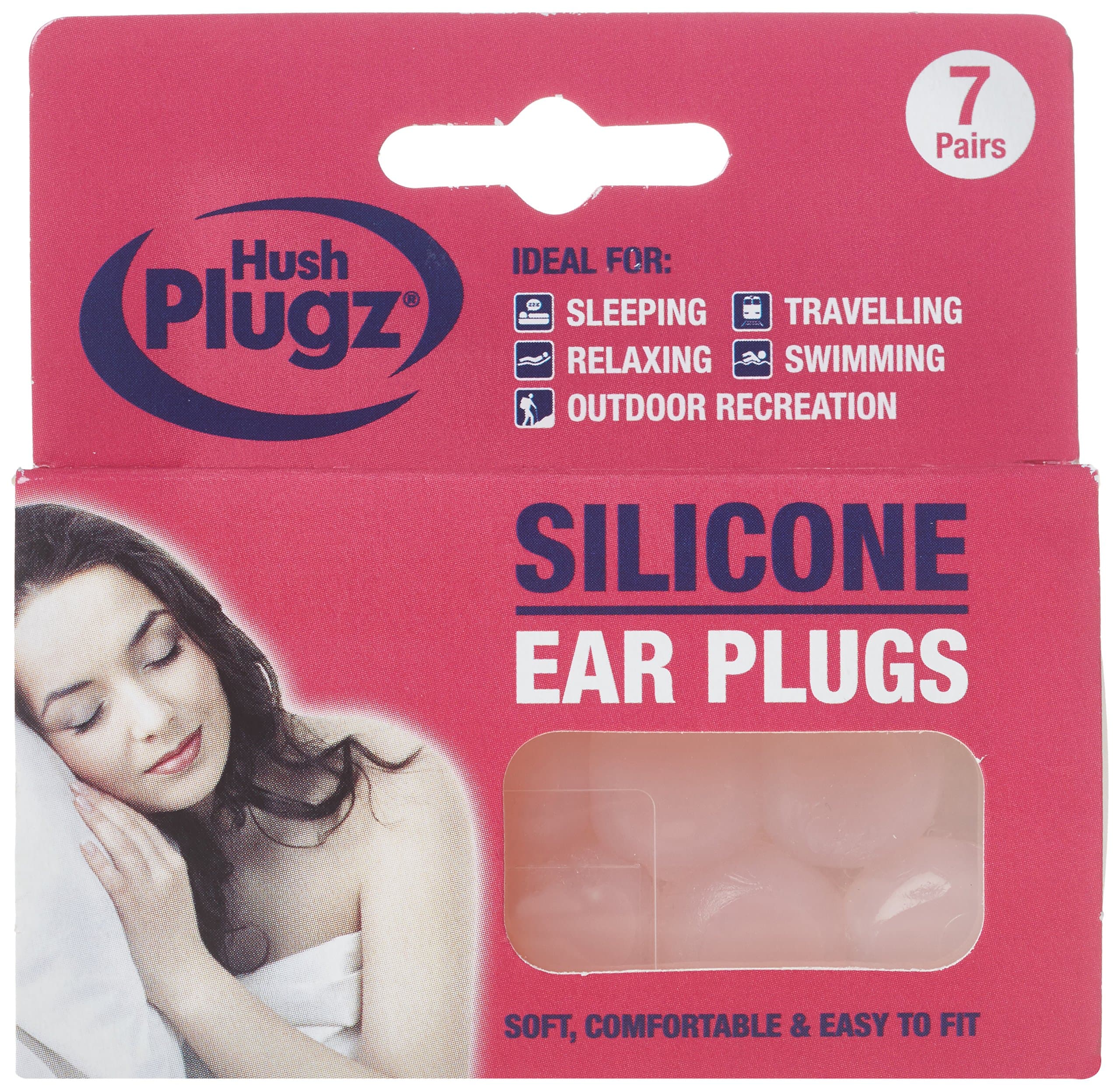 Silicone Earplugs x 3 packs